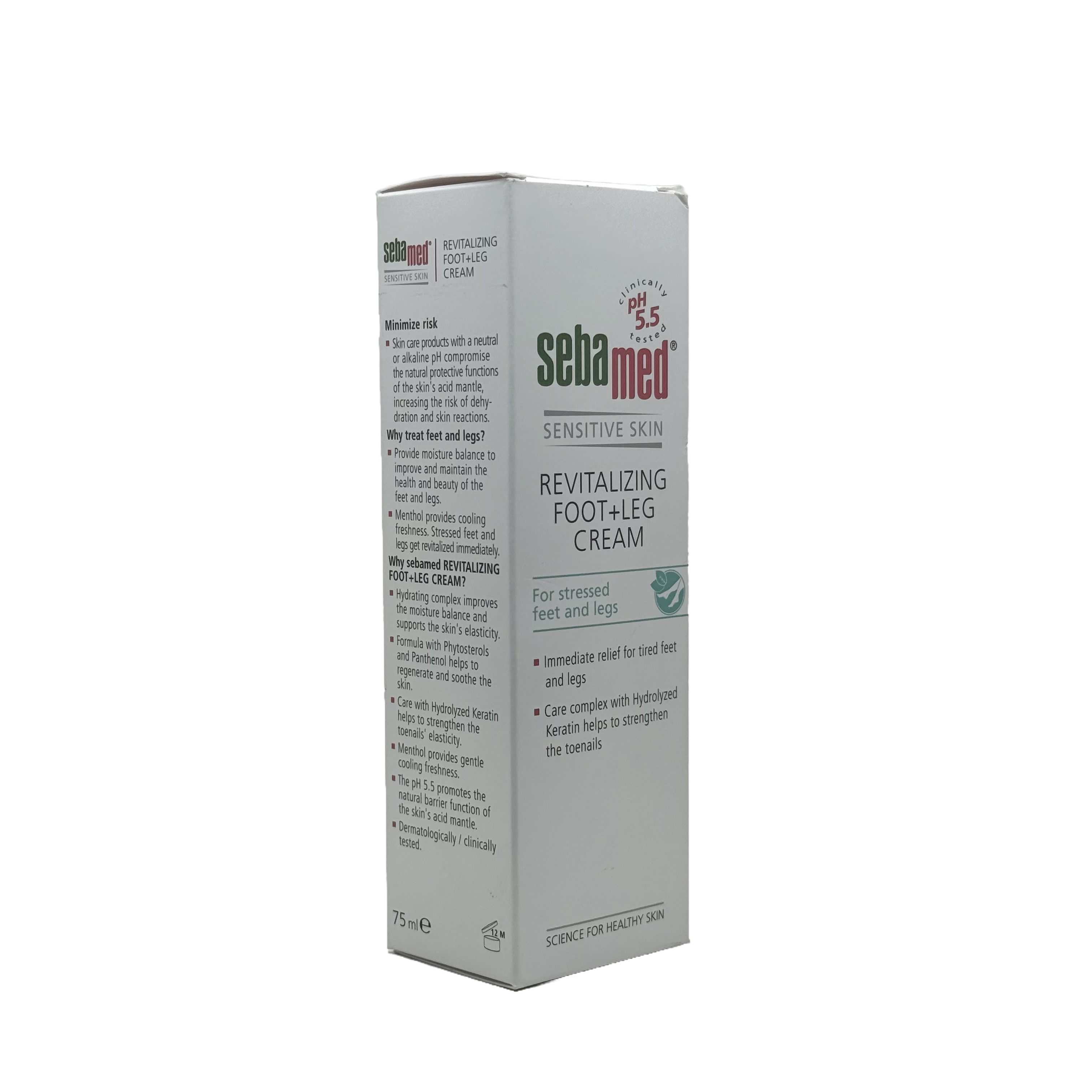 SEBAMED Revitalizing Foot + Leg Cream 75ml - سيباميد كريم منشط للقدمين والساقين 75 مل