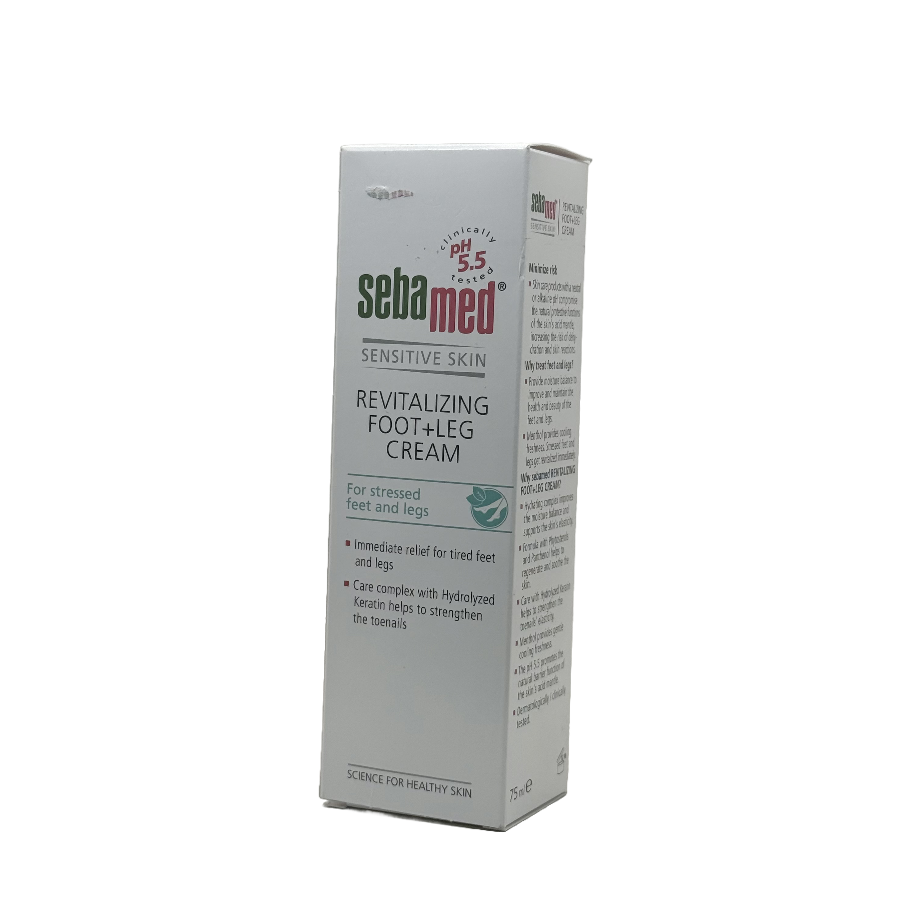 SEBAMED Revitalizing Foot + Leg Cream 75ml - سيباميد كريم منشط للقدمين والساقين 75 مل