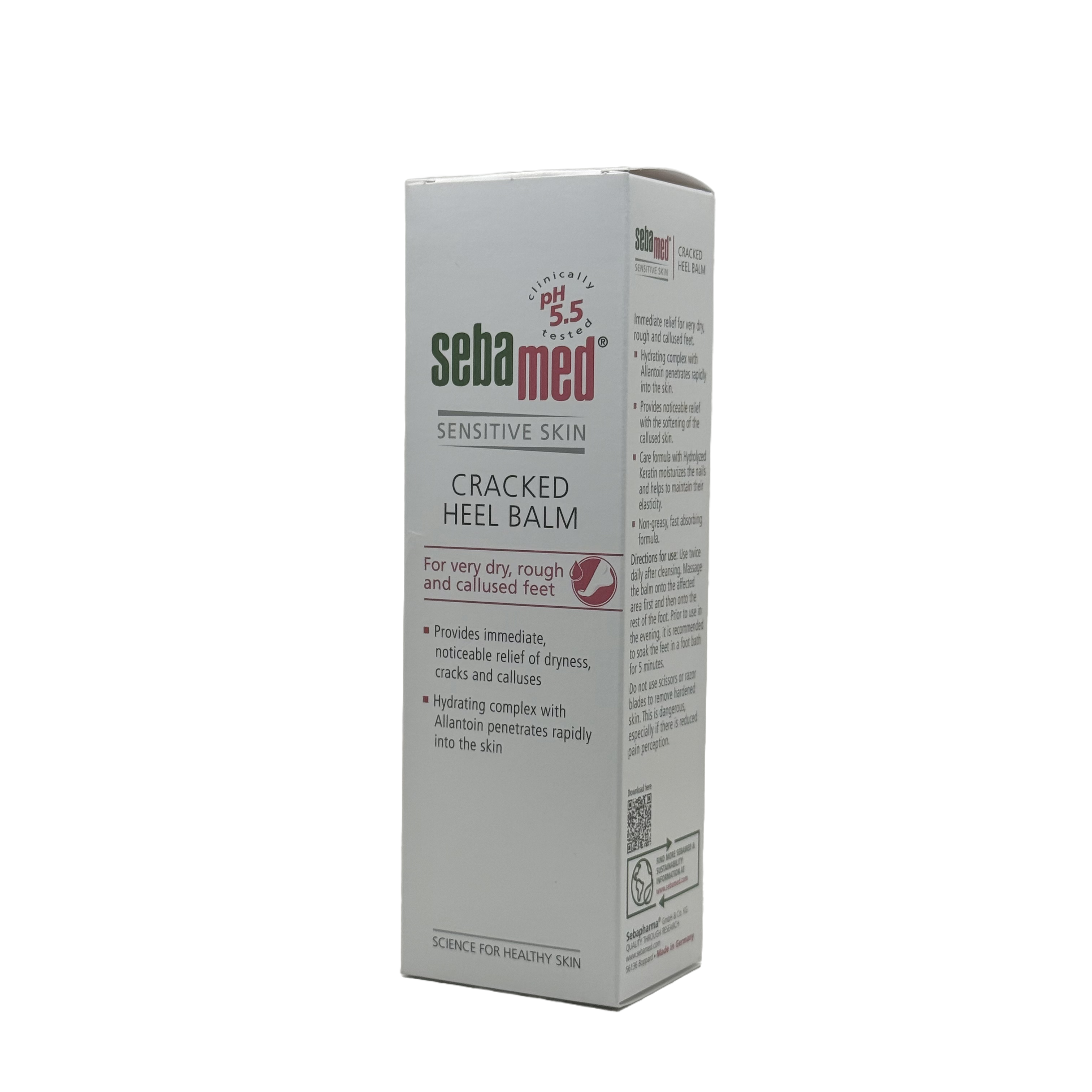 Sebamed Cracked Heel Balm 75ml - سيباميد بلسم تشققات الكعب 75 مل