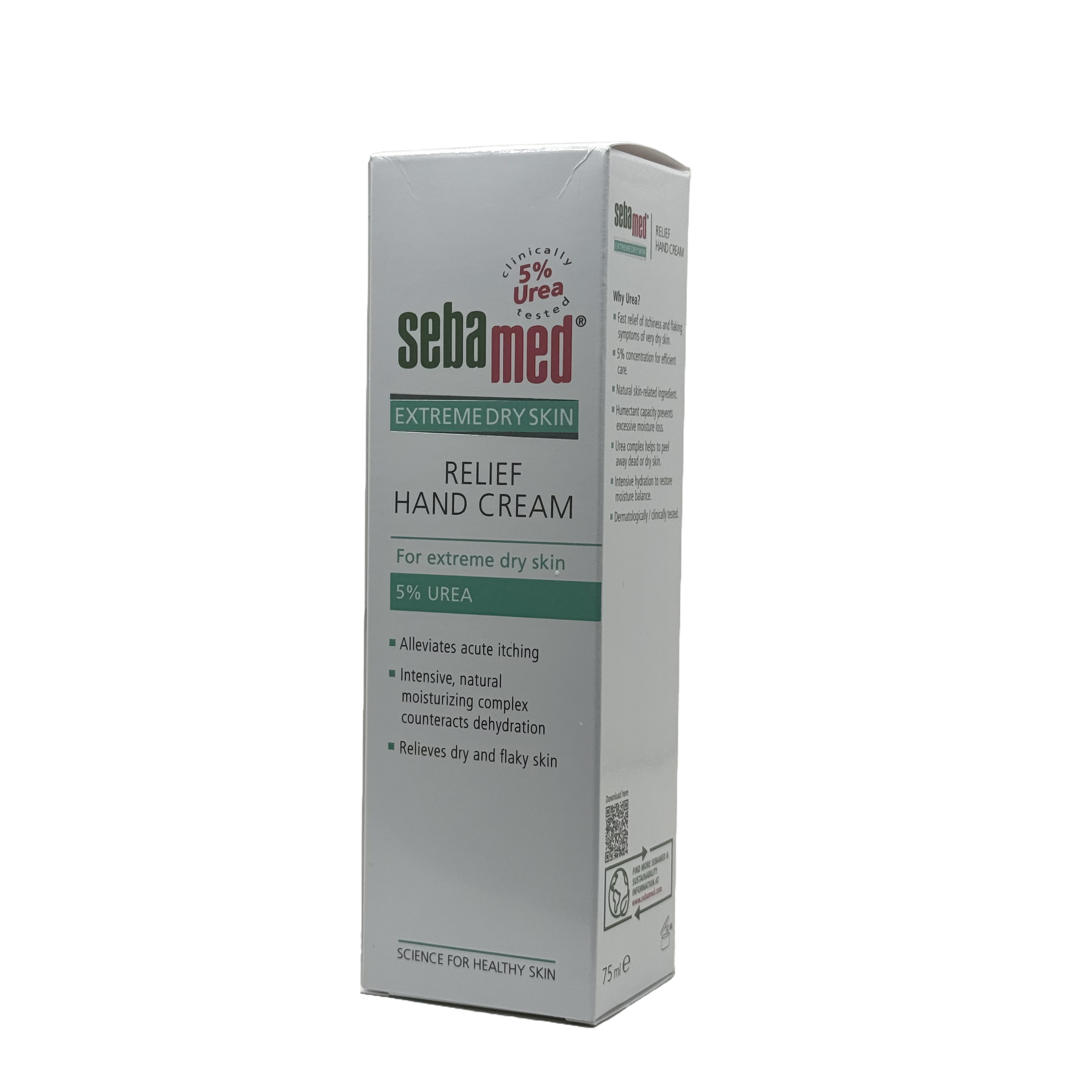 Sebamed Relief Hand Cream 5% Urea 75ml - سيباميد كريم اليدين يوريا 5% 75 مل