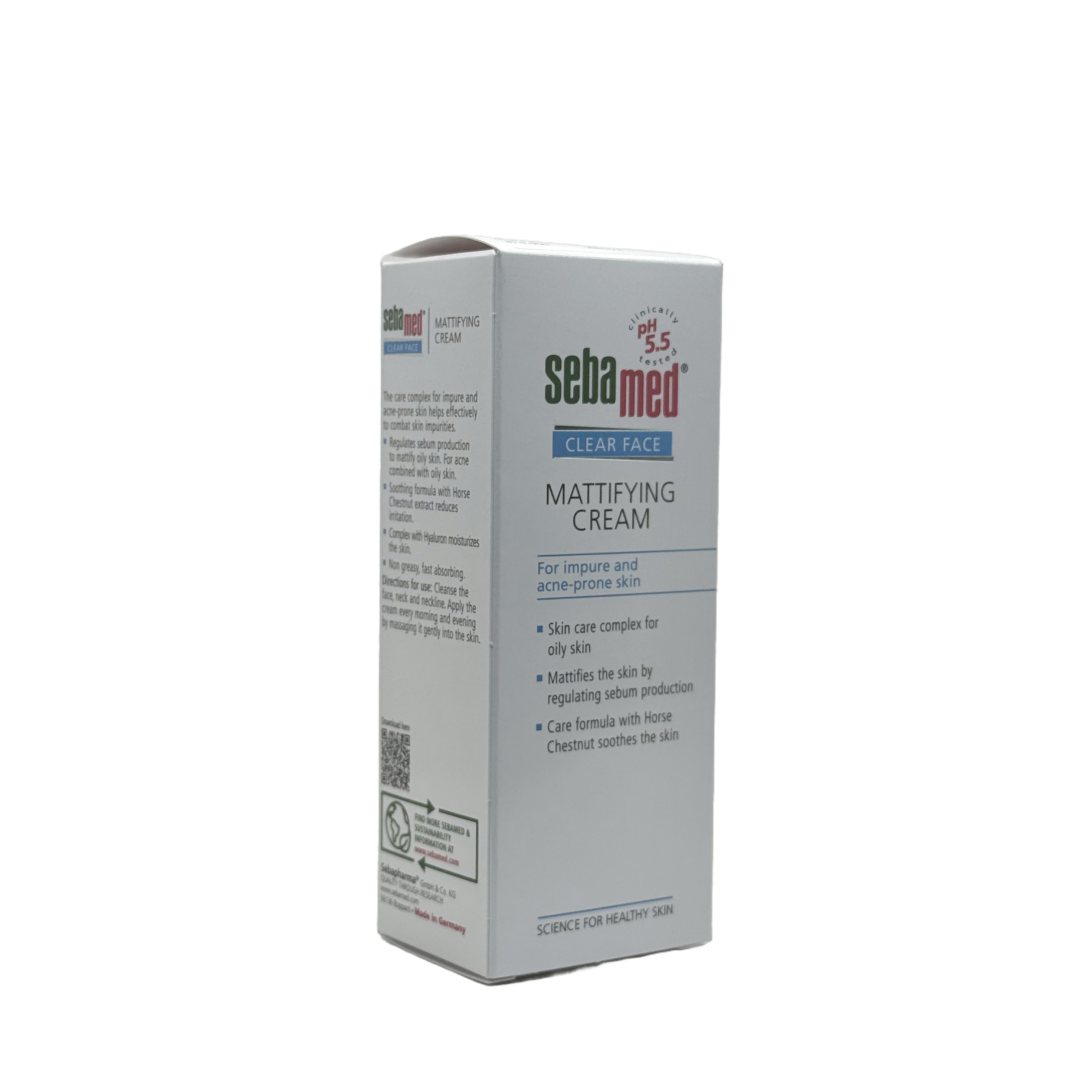Sebamed Mattifying Cream 50ml - سيباميد كريم مطفي للبشرة 50 مل