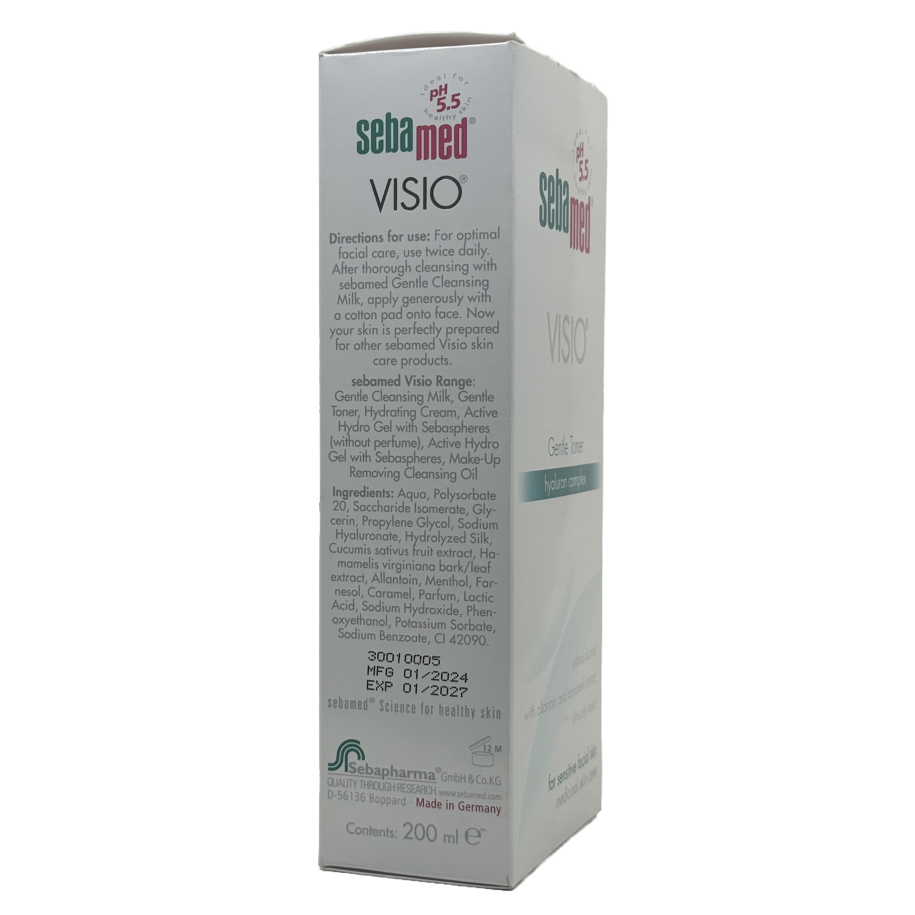 Sebamed Visio Gentle Toner 200ml - سيباميد فيزيو تونر لطيف 200 مل