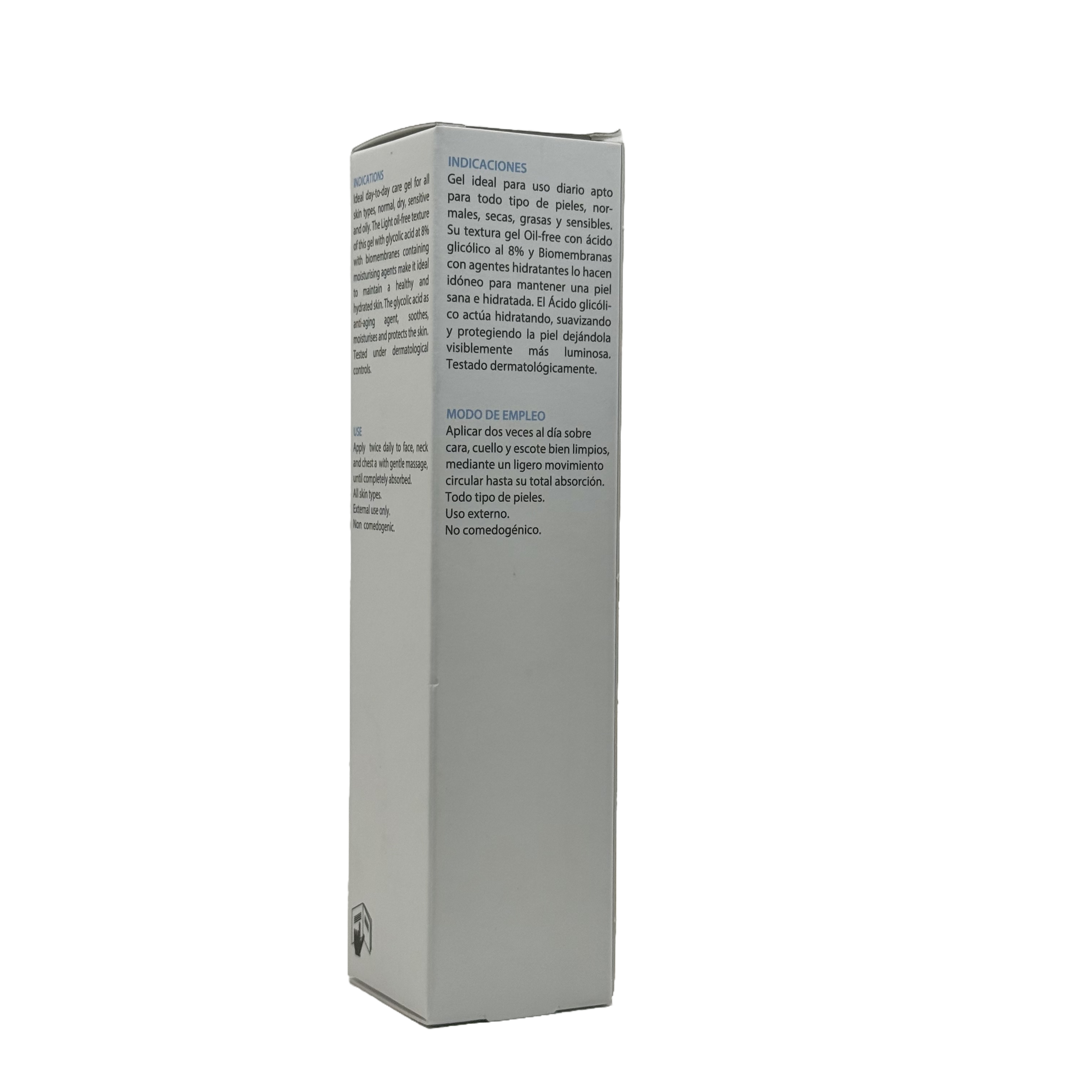 KUORA Moisturising Gel with Biomembranes and Glycolic Acid SPF 10 50ml - كورا جل مرطب مع البيوممبرينز وحمض الجليكوليك SPF 10 حجم 50 مل