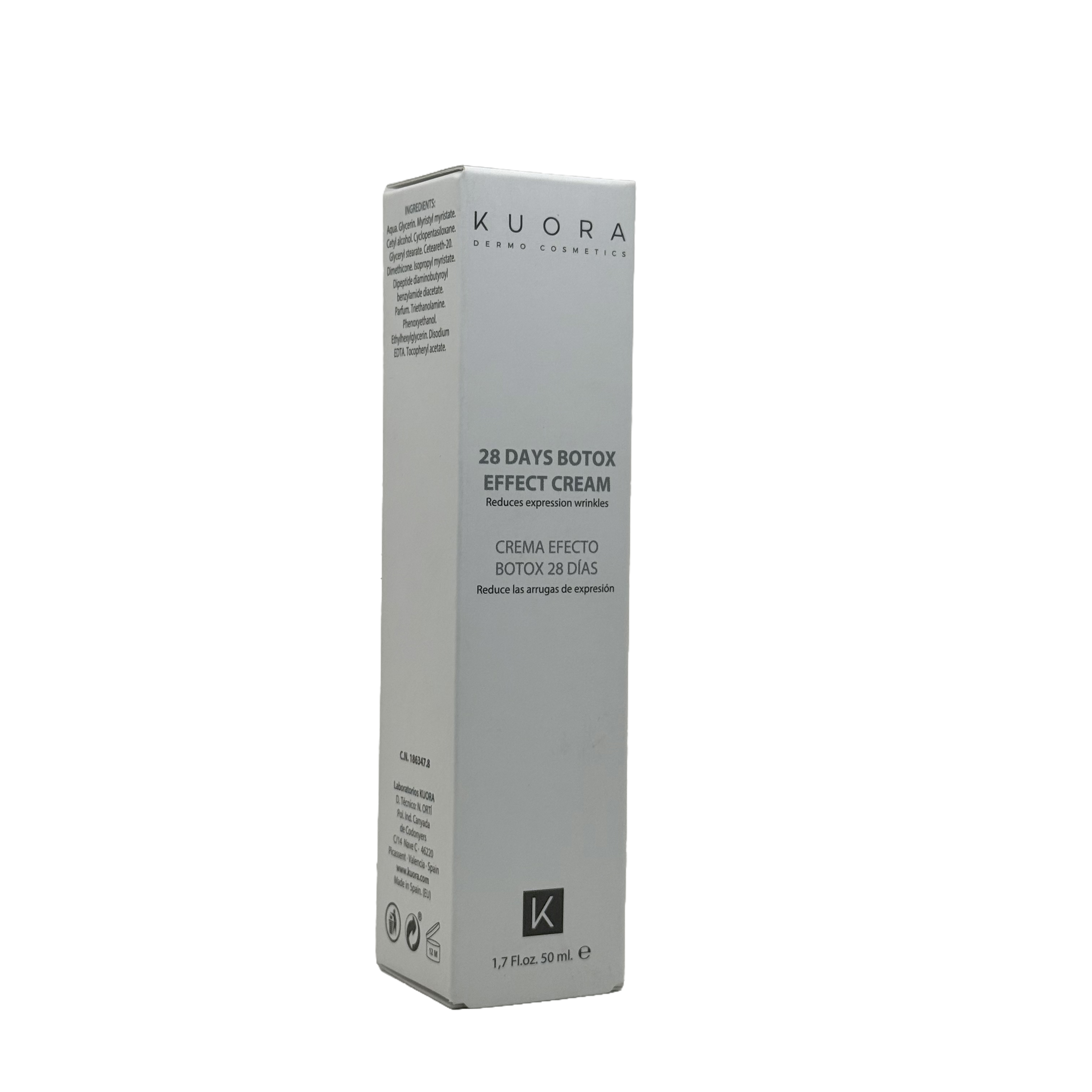 KUORA 28 Day Botox Effect Cream 50ml - كورا كريم تأثير البوتوكس لمدة 28 يوم 50 مل