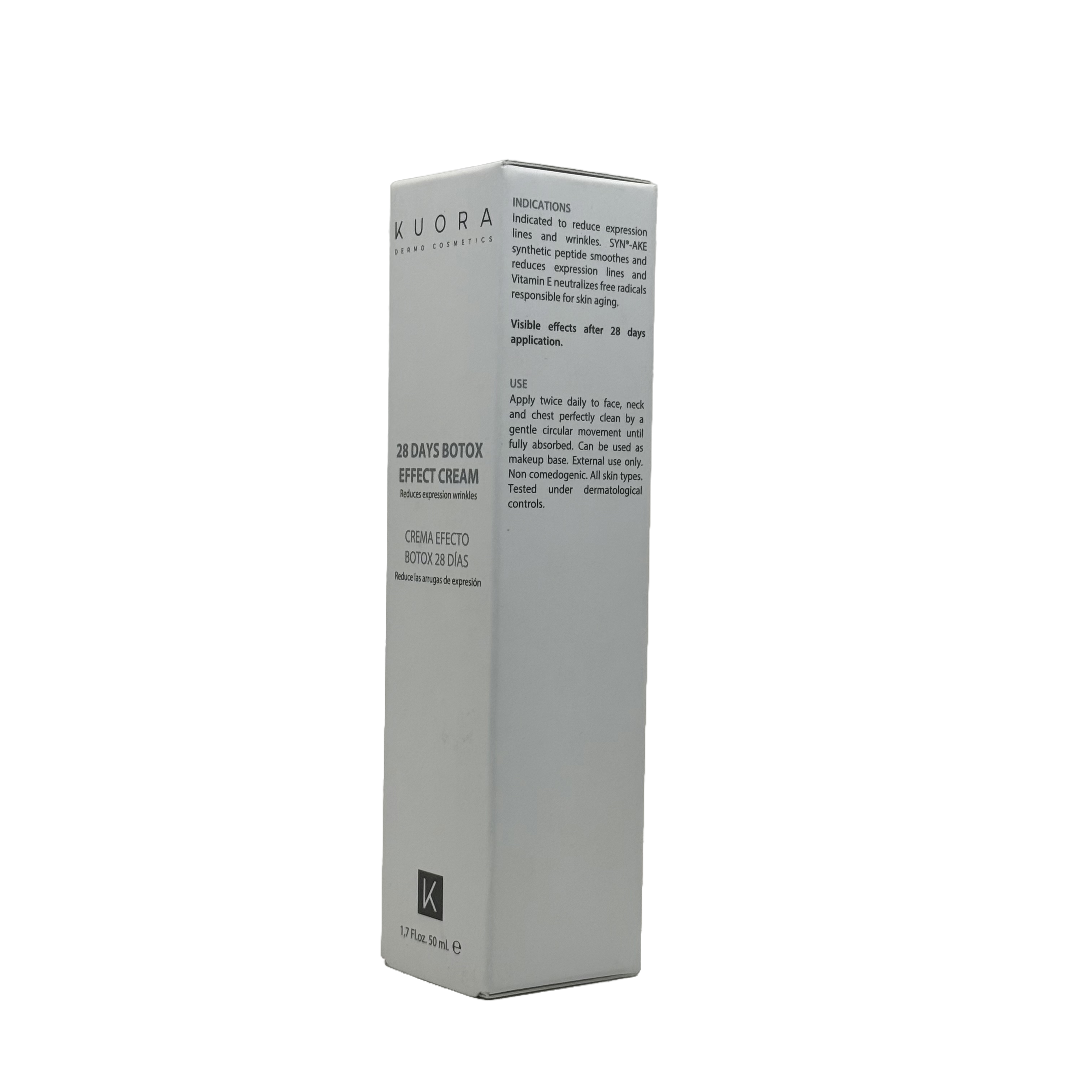 KUORA 28 Day Botox Effect Cream 50ml - كورا كريم تأثير البوتوكس لمدة 28 يوم 50 مل