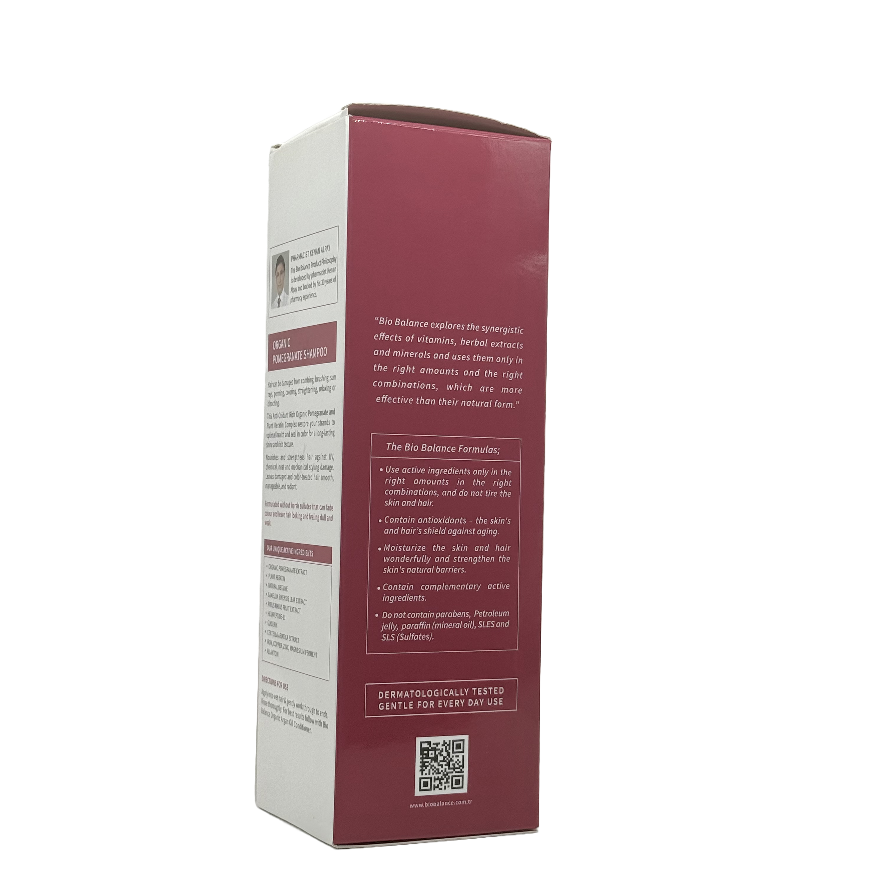 biobalance Organic Pomegranate Shampoo 330ml - بيوبالانس شامبو الرمان العضوي 330 مل