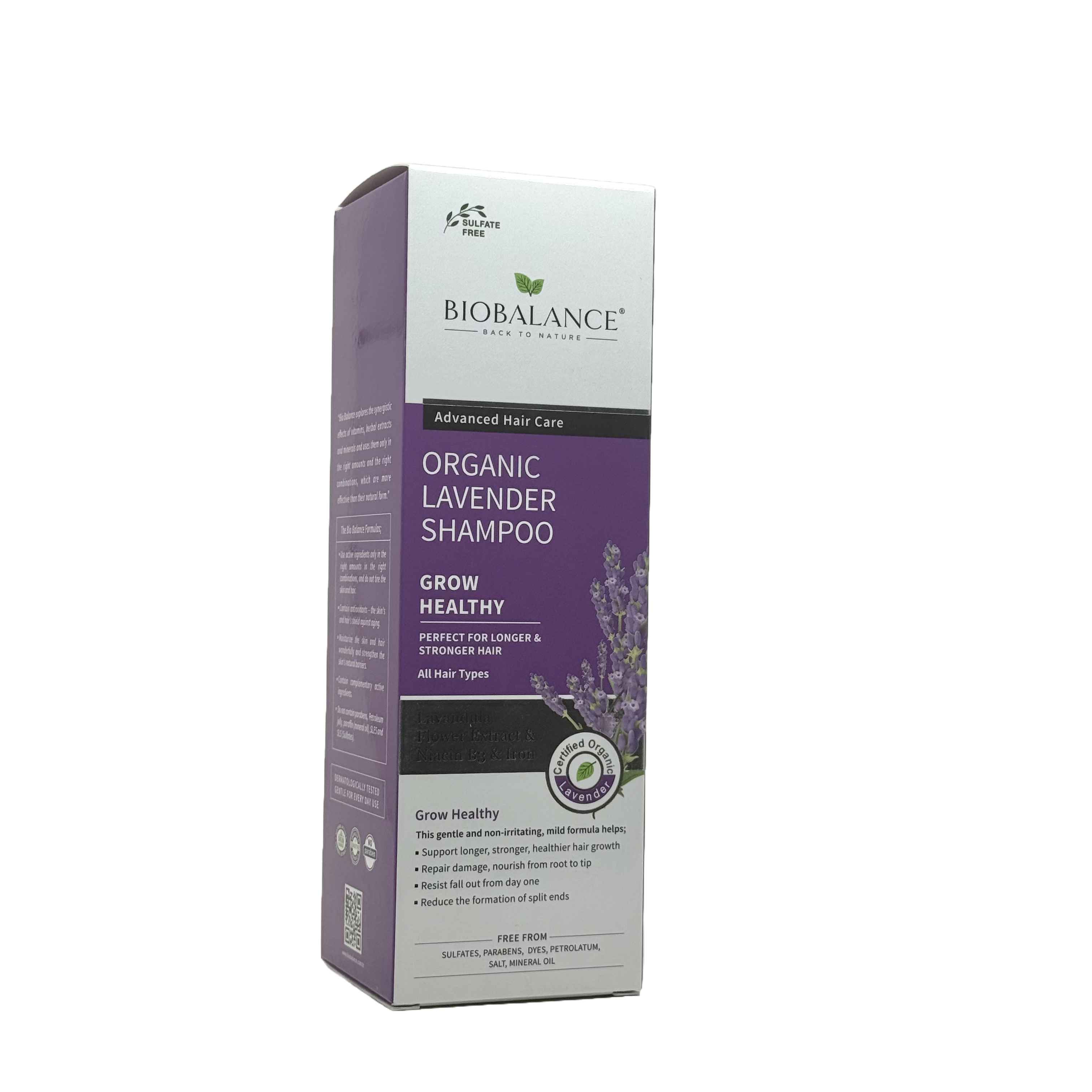 biobalance Organic Lavender Shampoo 330ml - بيوبالانس شامبو اللافندر العضوي 330 مل