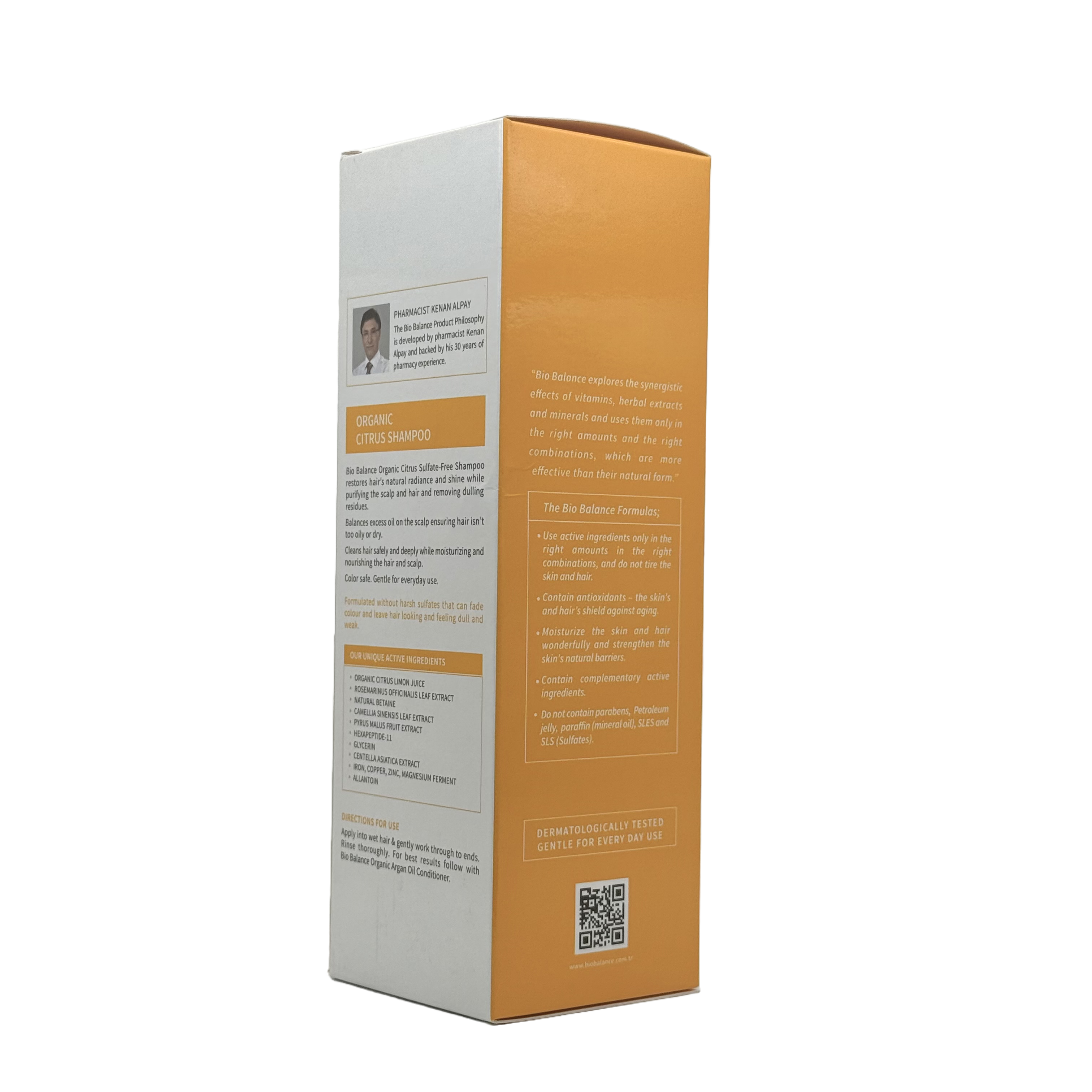 biobalance Organic Citrus Shampoo 330ml - بيوبالانس شامبو الحمضيات العضوي 330 مل