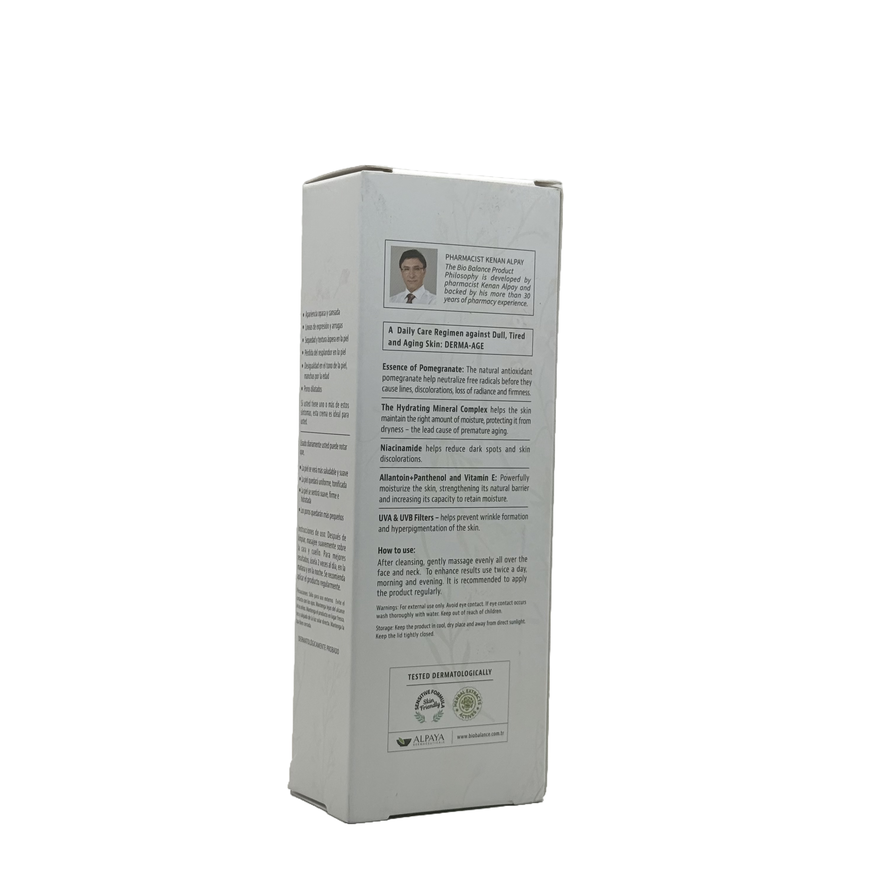 biobalance Derma-Age Rejuvenating Moisturizing Facial Cream 55ml - بيوبالانس كريم ترطيب وتجديد الوجه ديرما ايج 55 مل