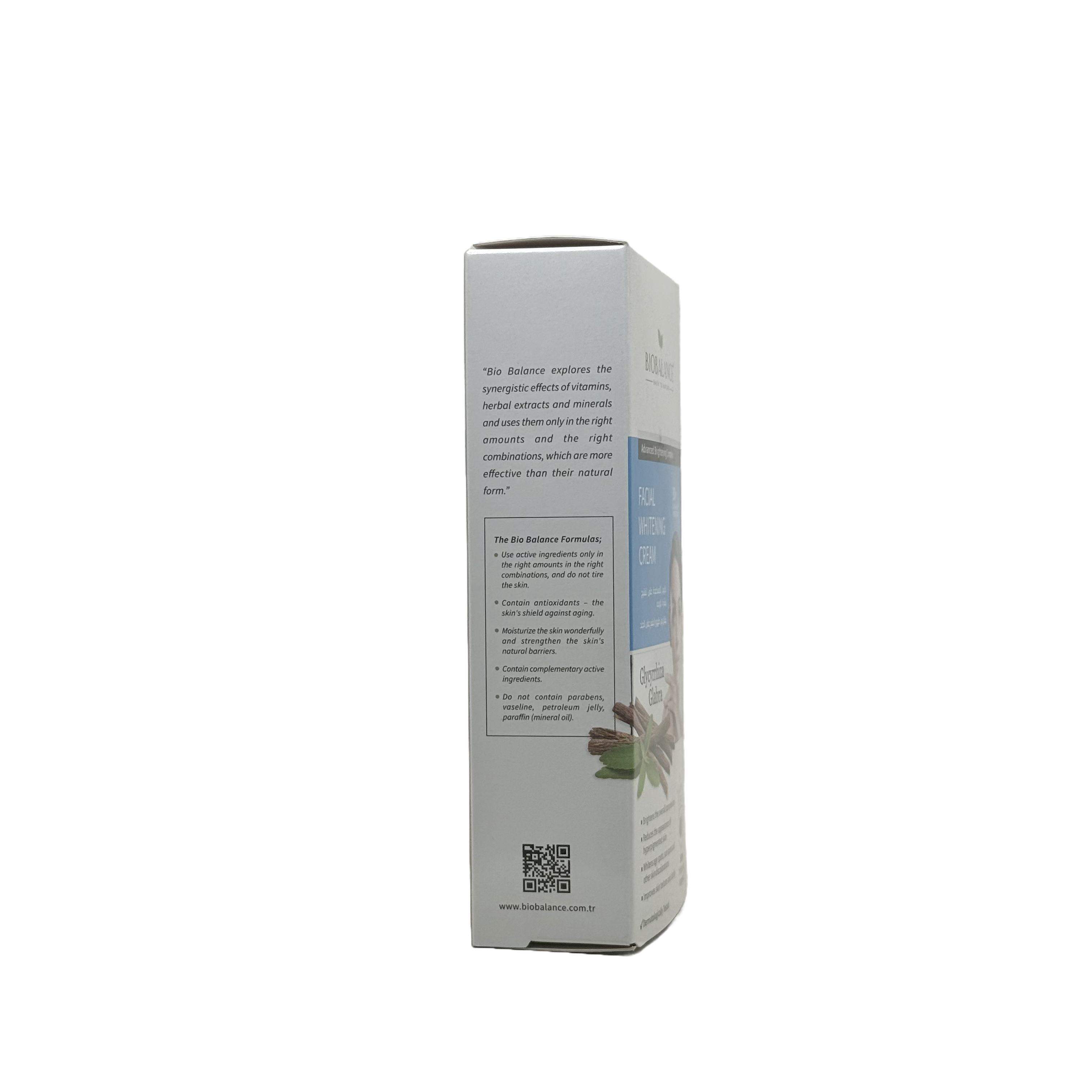 Biobalance Facial Whitening Cream SPF 30 55ml - بيوبالانس كريم تفتيح الوجه SPF 30 55 مل