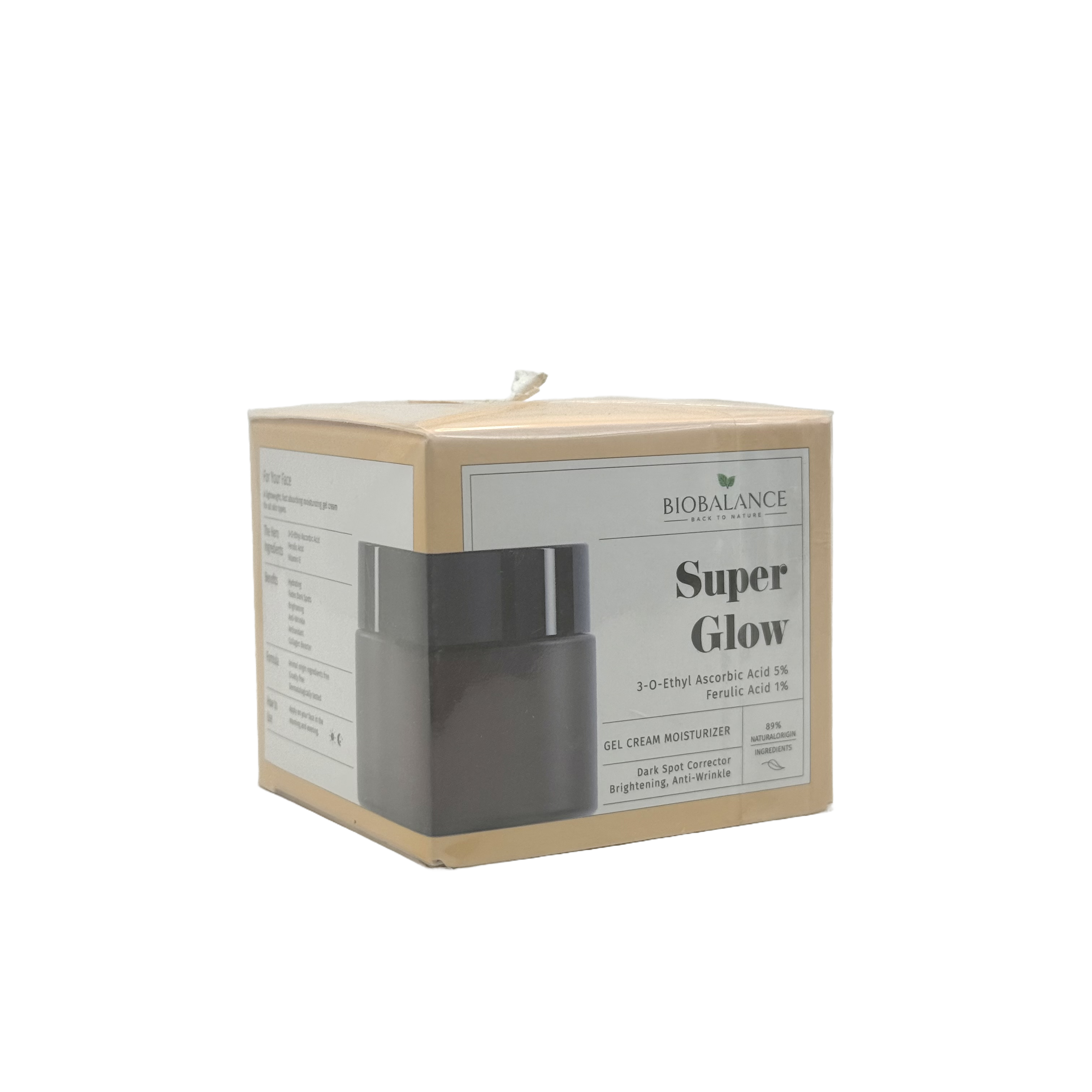 Biobalance Super Glow Gel Cream Moisturizer 50ml - بيوبالانس كريم جل سوبر جلو المرطب 50 مل