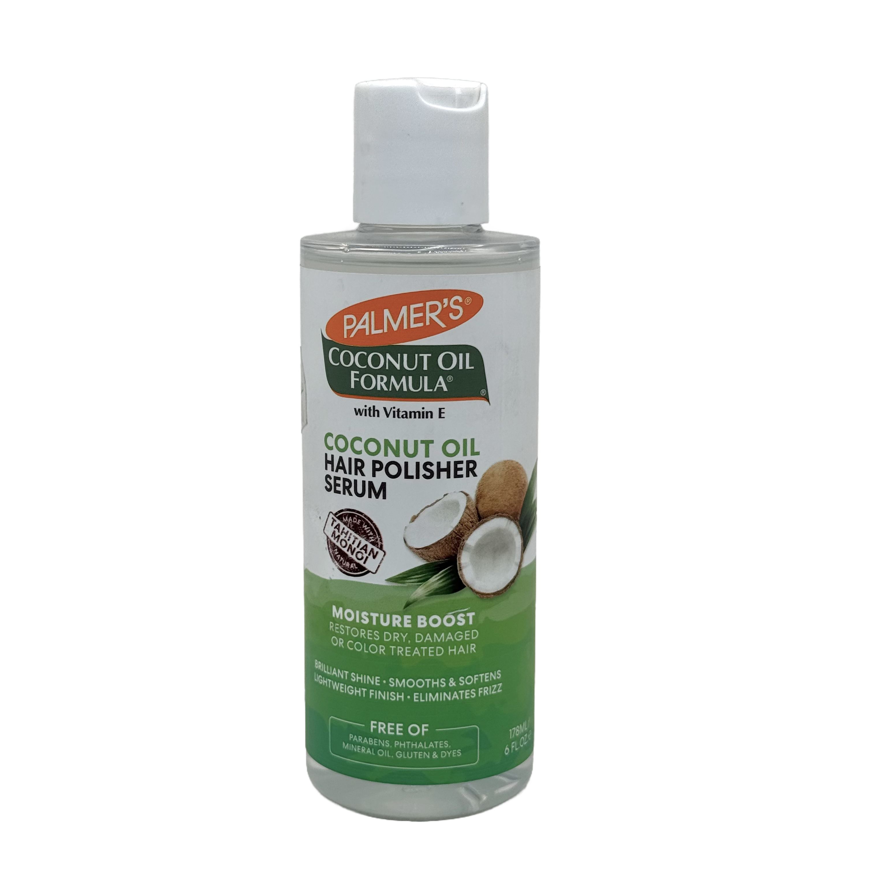 Palmers Coconut Oil Hair Polisher Serum 178ml - بالمرز سيروم تلميع الشعر بزيت جوز الهند 178 مل