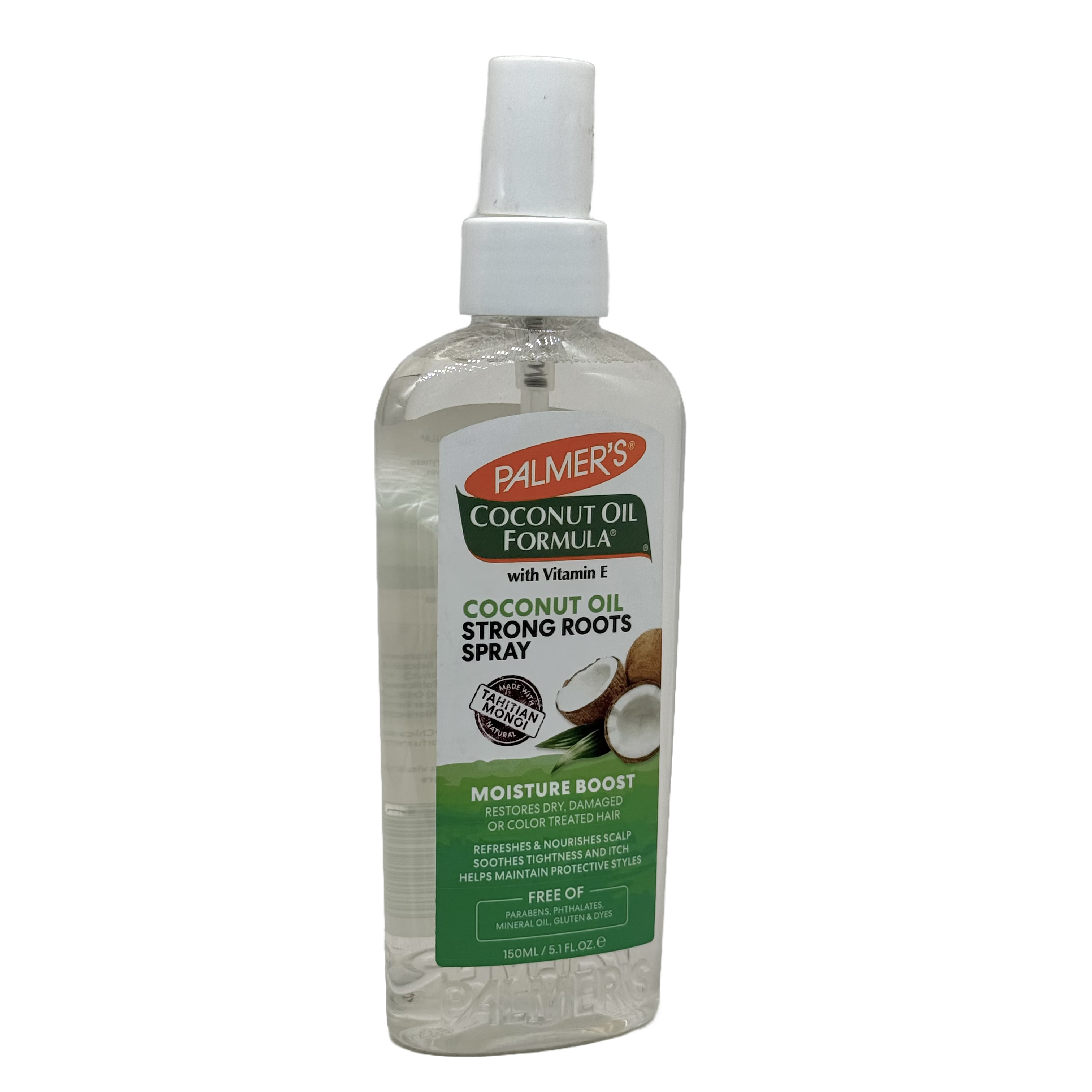Palmers Coconut Oil Formula Moisture Strong Roots Spray 150ml - بالمرز بخاخ تقوية الجذور بزيت جوز الهند 150 مل