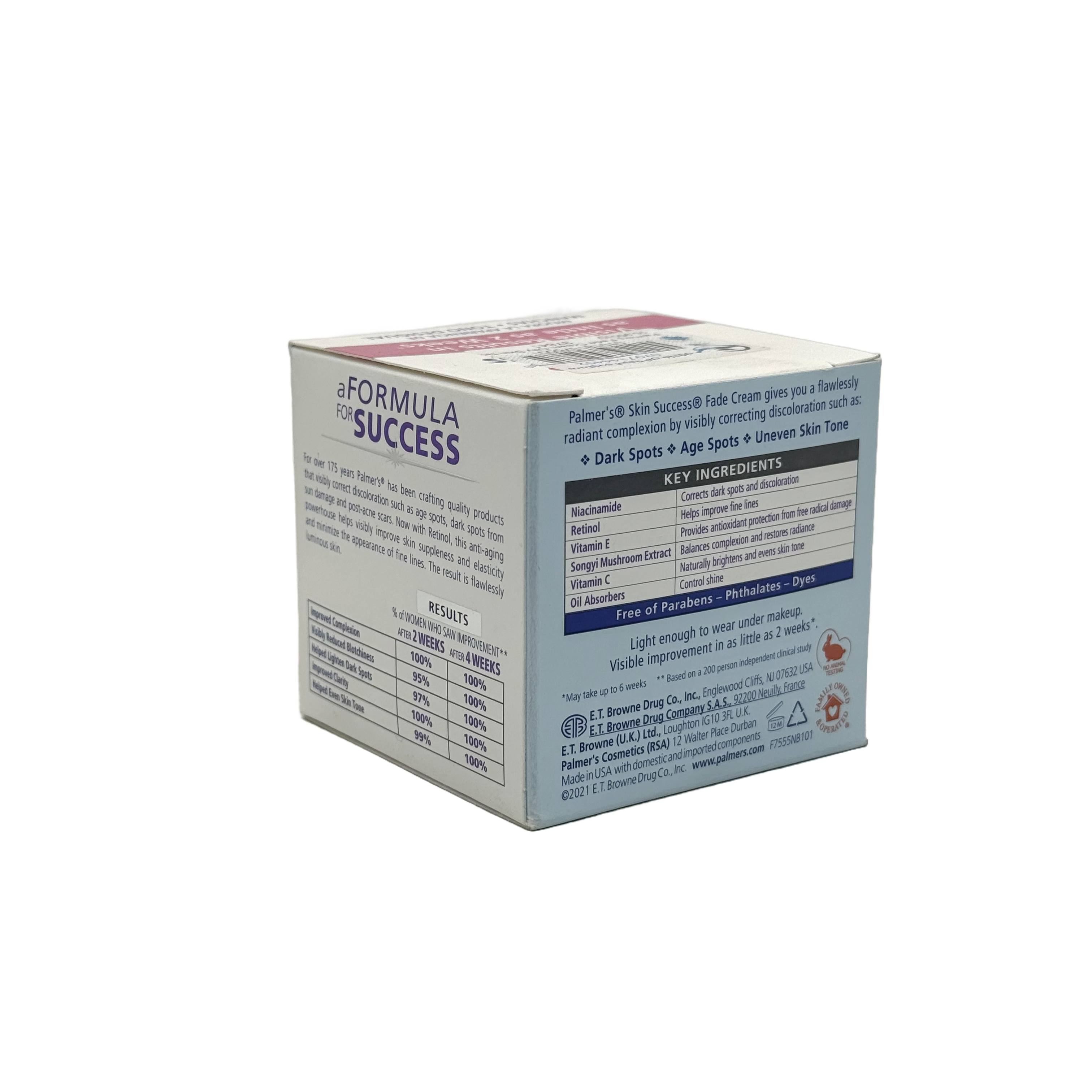 Palmers Anti-Dark Spot Fade Cream for Oily Skin 75 g - كريم بالمرز المضاد للبقع الداكنة للبشرة الدهنية 75 غرام
