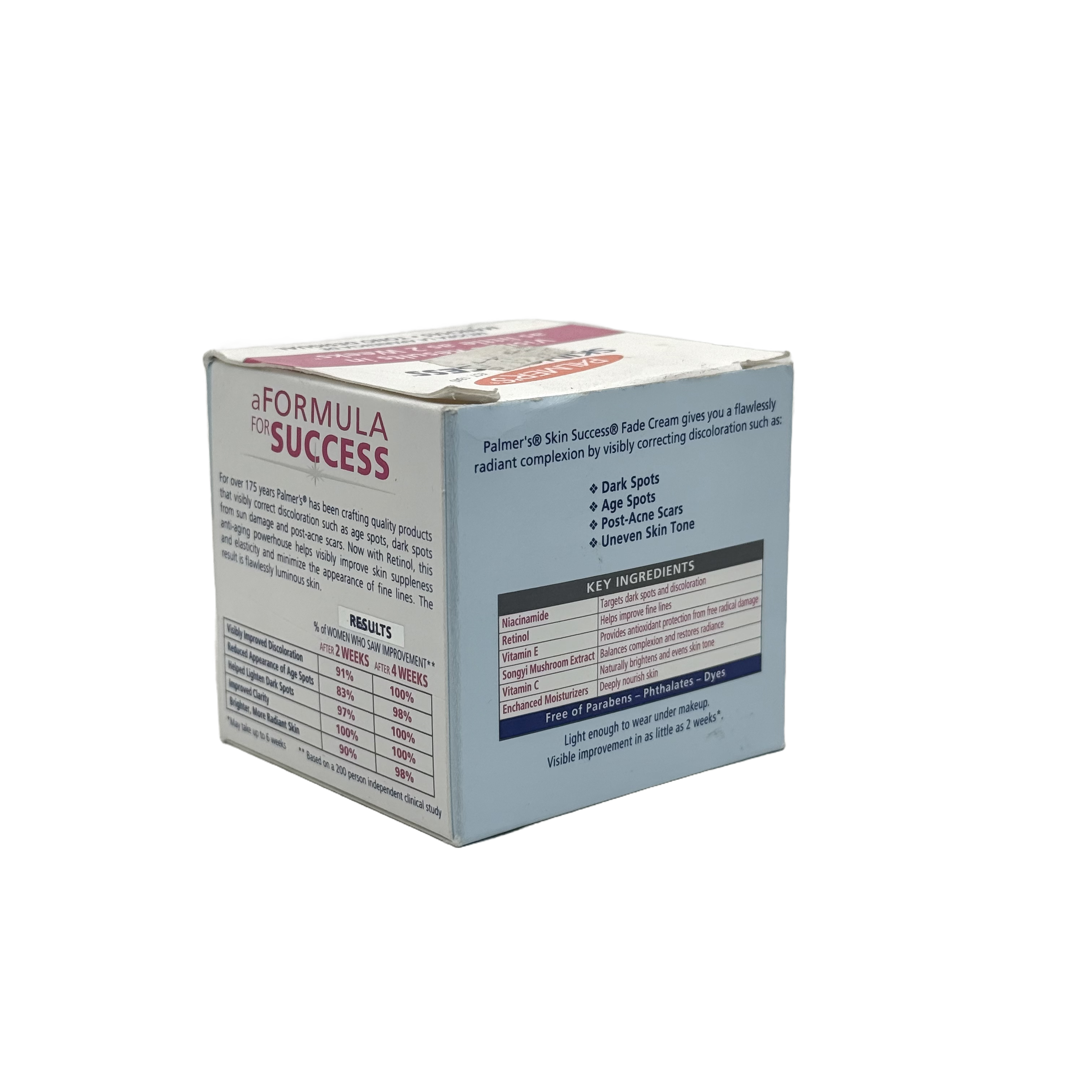Palmers Anti-Dark Spot Fade Cream for All Skin Types - 75 g كريم بالمرز المضاد للبقع الداكنة لجميع أنواع البشرة 75 غرام