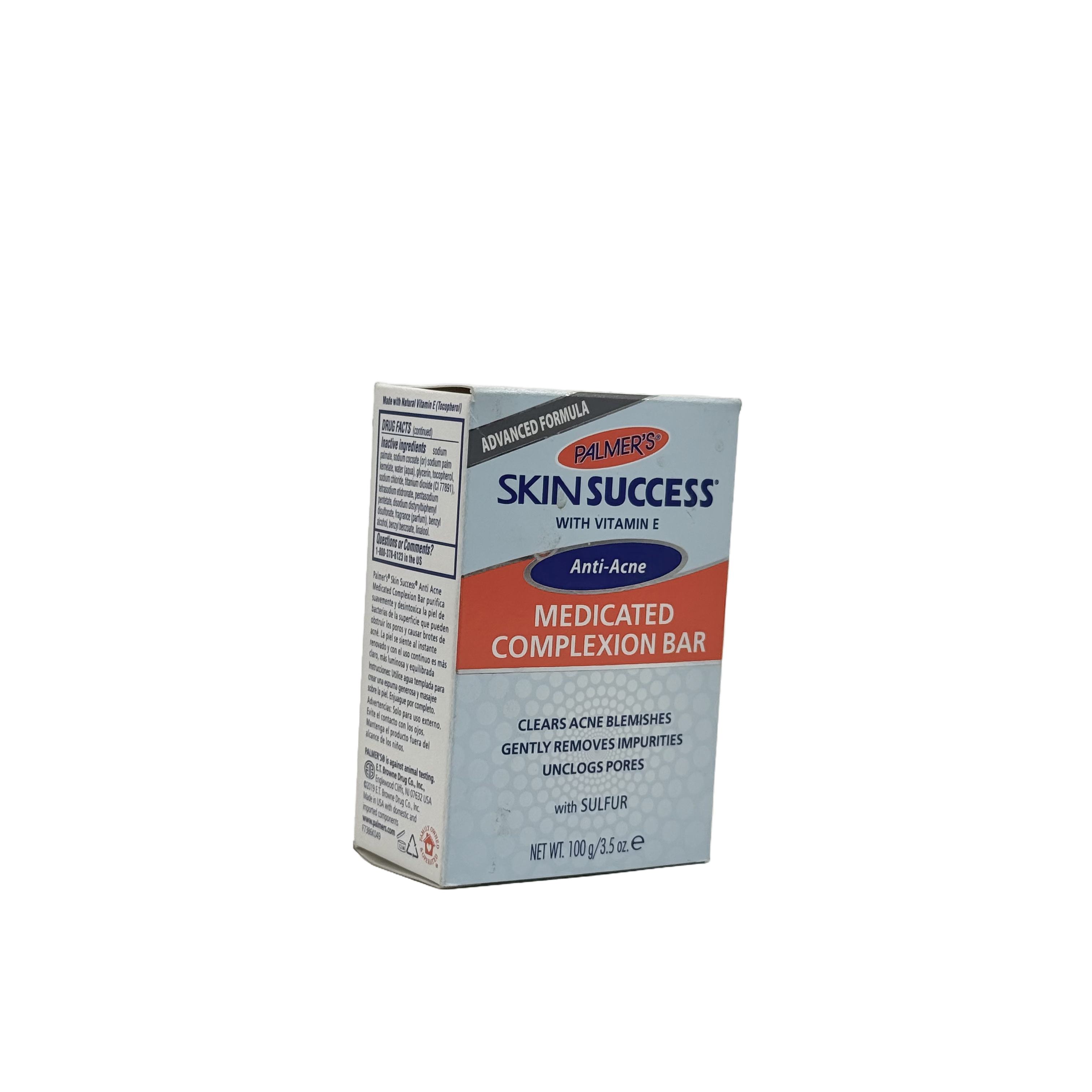 Palmers Anti-Acne Medicated Complexion Bar 100 g - صابونة بالمرز الطبية المضادة لحب الشباب 100 غرام