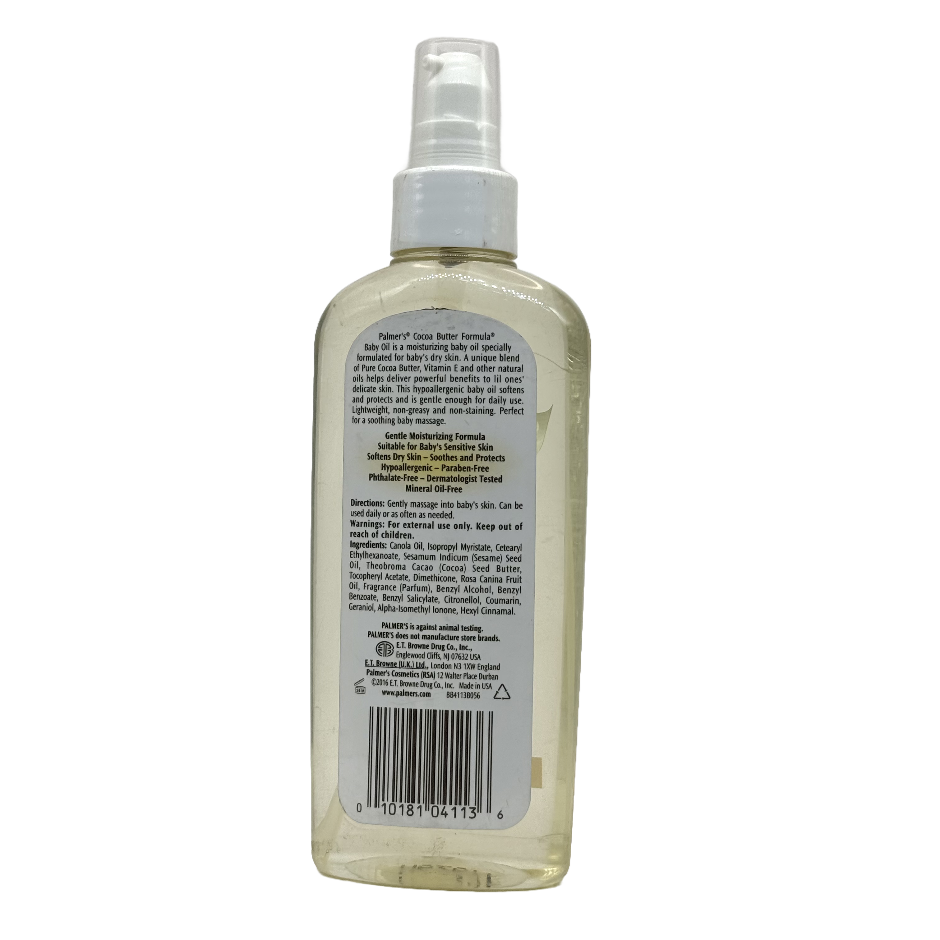 Palmers Cocoa Butter Baby Oil 150 ml - زيت بالمرز بزبدة الكاكاو للأطفال 150 مل