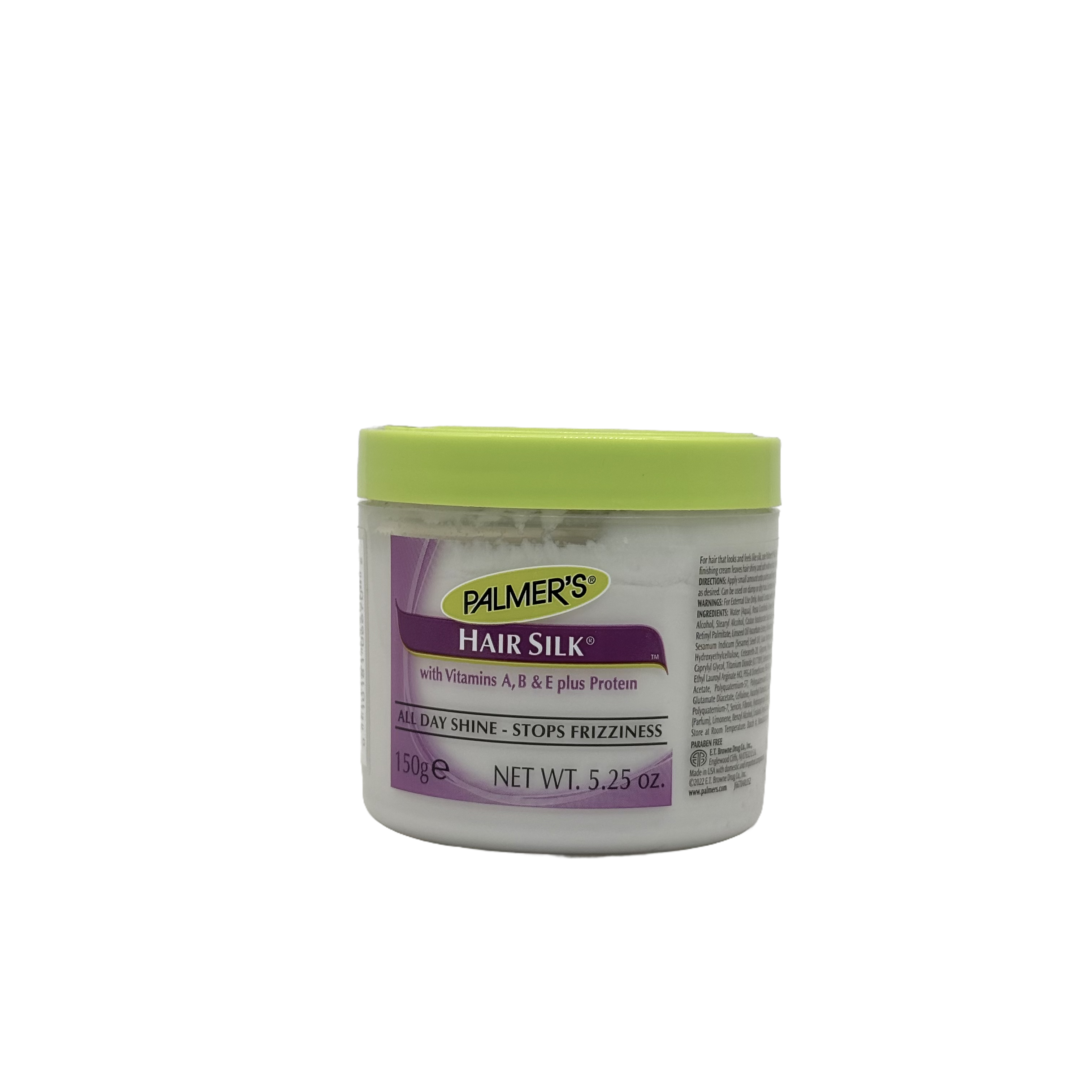 Palmers Hair Silk Jar 150 ml - كريم بالمرز هير سيلك لتنعيم ولمعان الشعر 150 مل