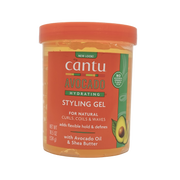 Cantu Avocado Oil & Shea Butter Styling Gel 524 g - كانتو جل تصفيف بزيت الأفوكادو وزبدة الشيا 524 غرام