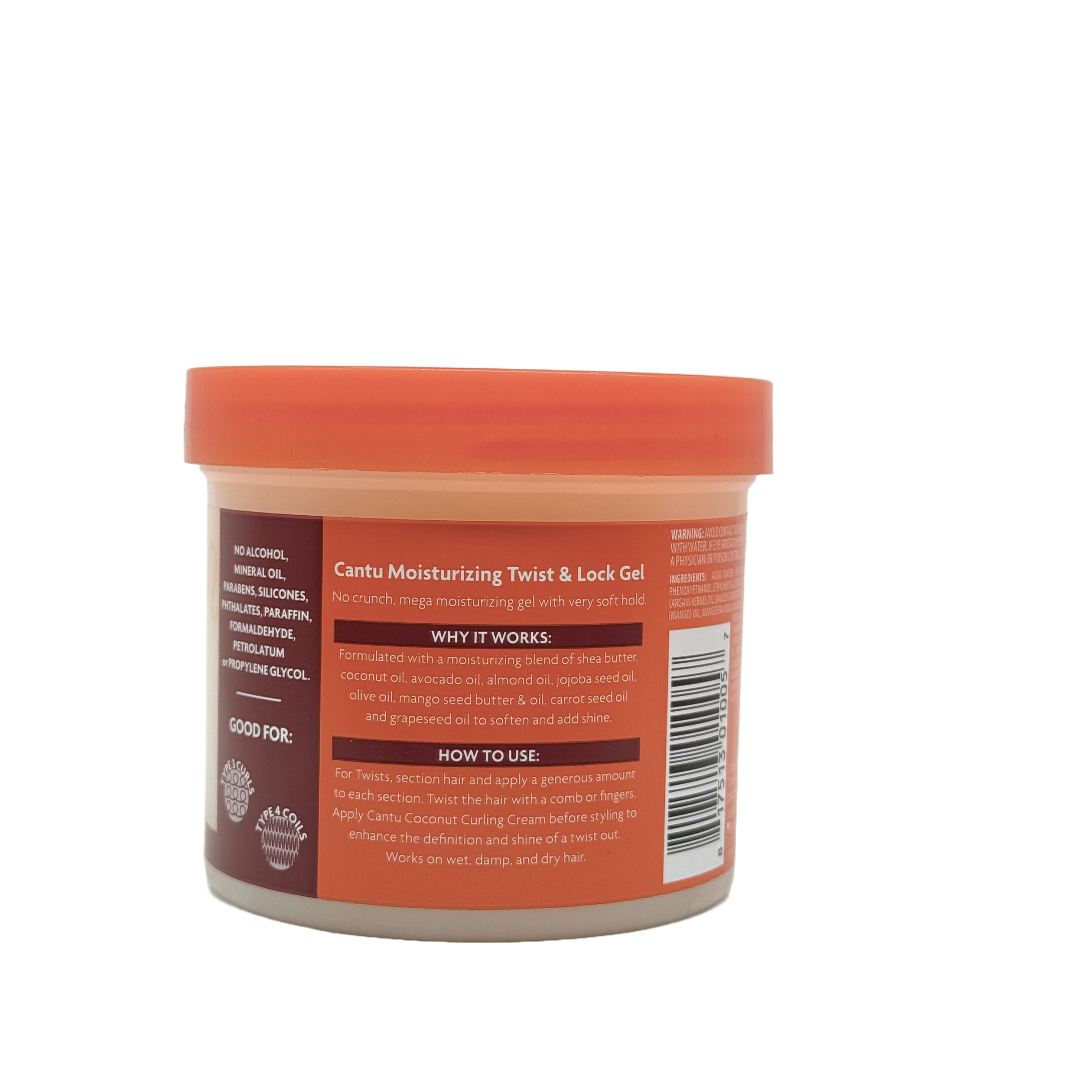 Cantu Moisturizing Twist & Lock Gel 370 g - كانتو جل مرطب لتويست ولوك الشعر 370 غرام