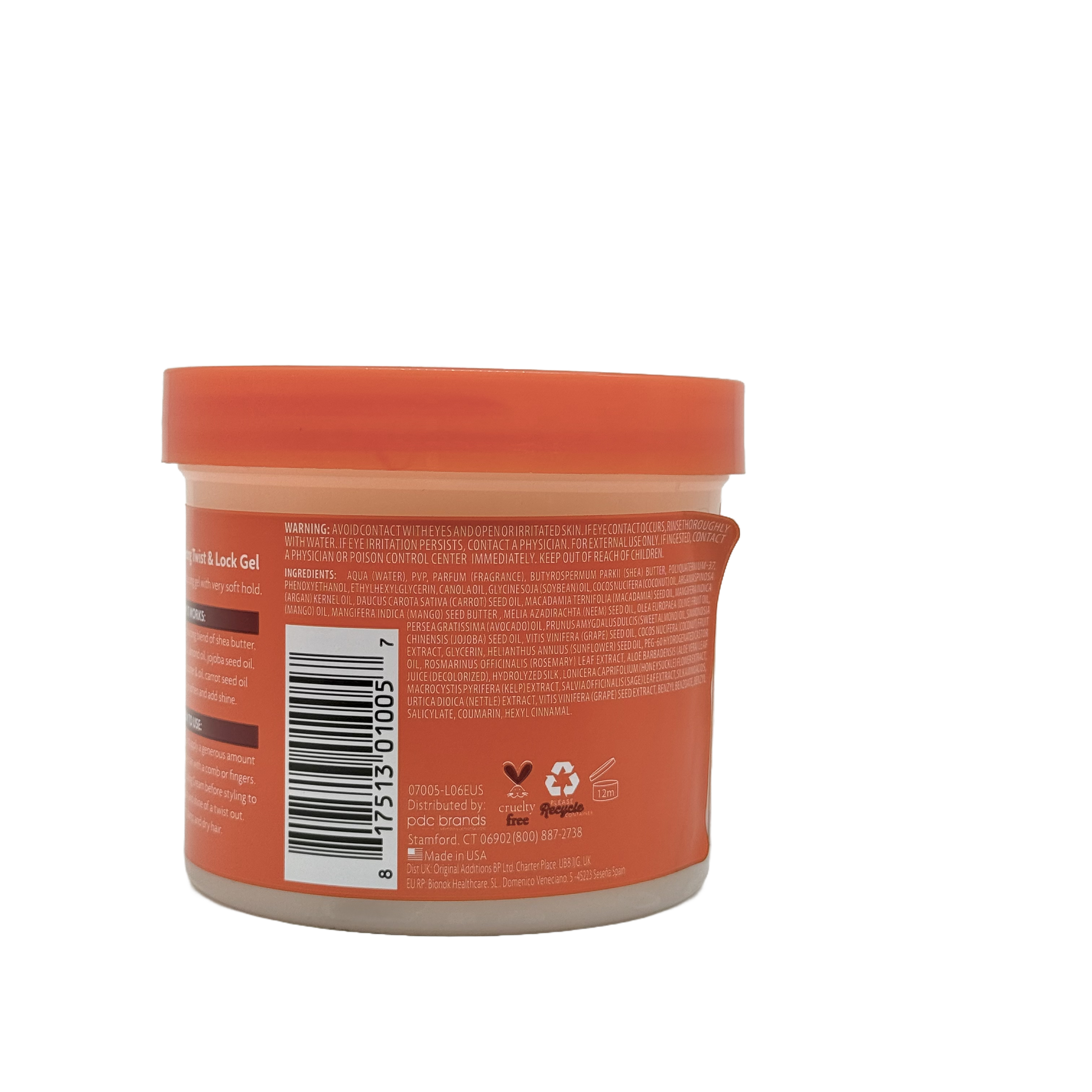Cantu Moisturizing Twist & Lock Gel 370 g - كانتو جل مرطب لتويست ولوك الشعر 370 غرام