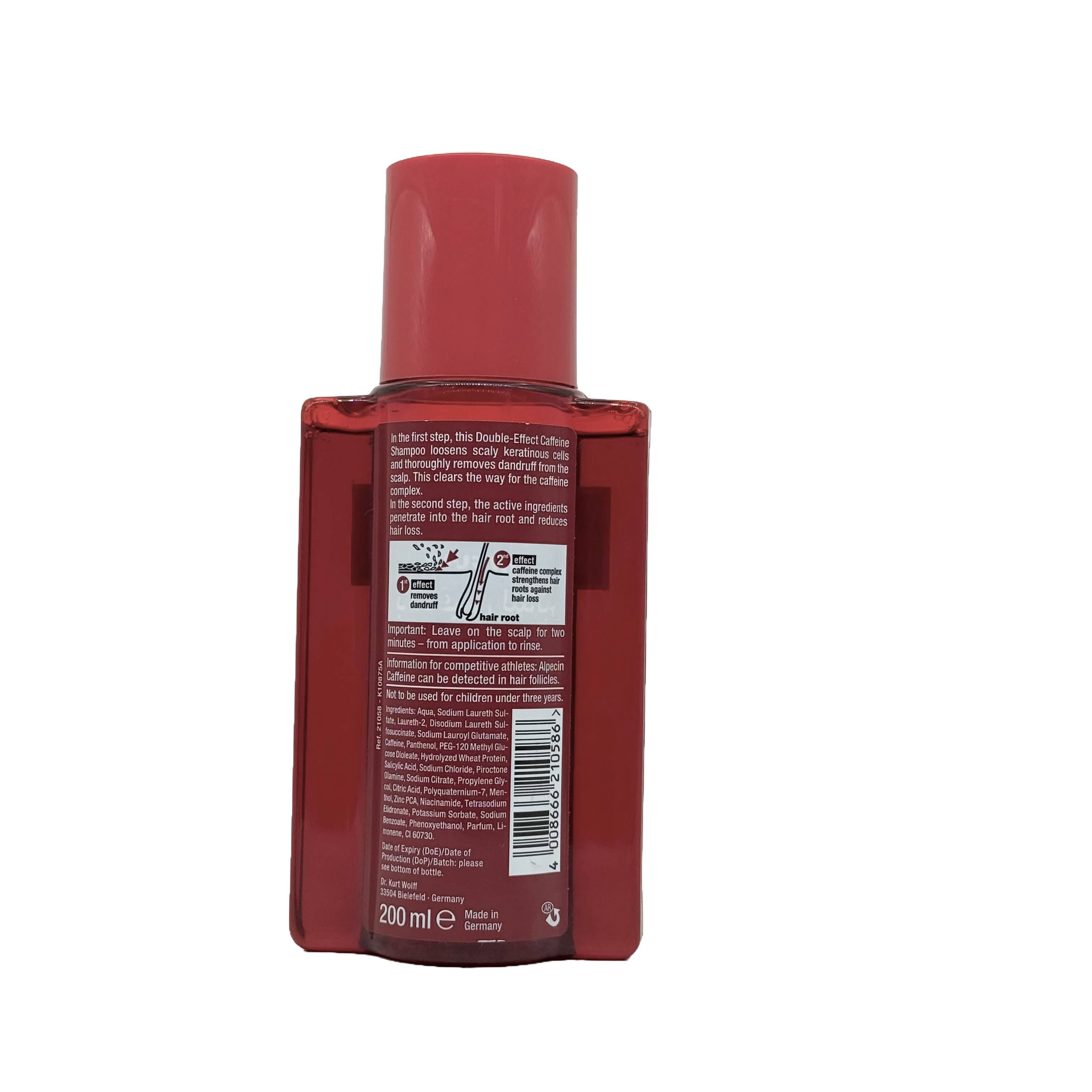 Alpecin Double Effect Caffeine Shampoo 200 ml - شامبو ألبسين كافيين دابل إفكت 200 مل