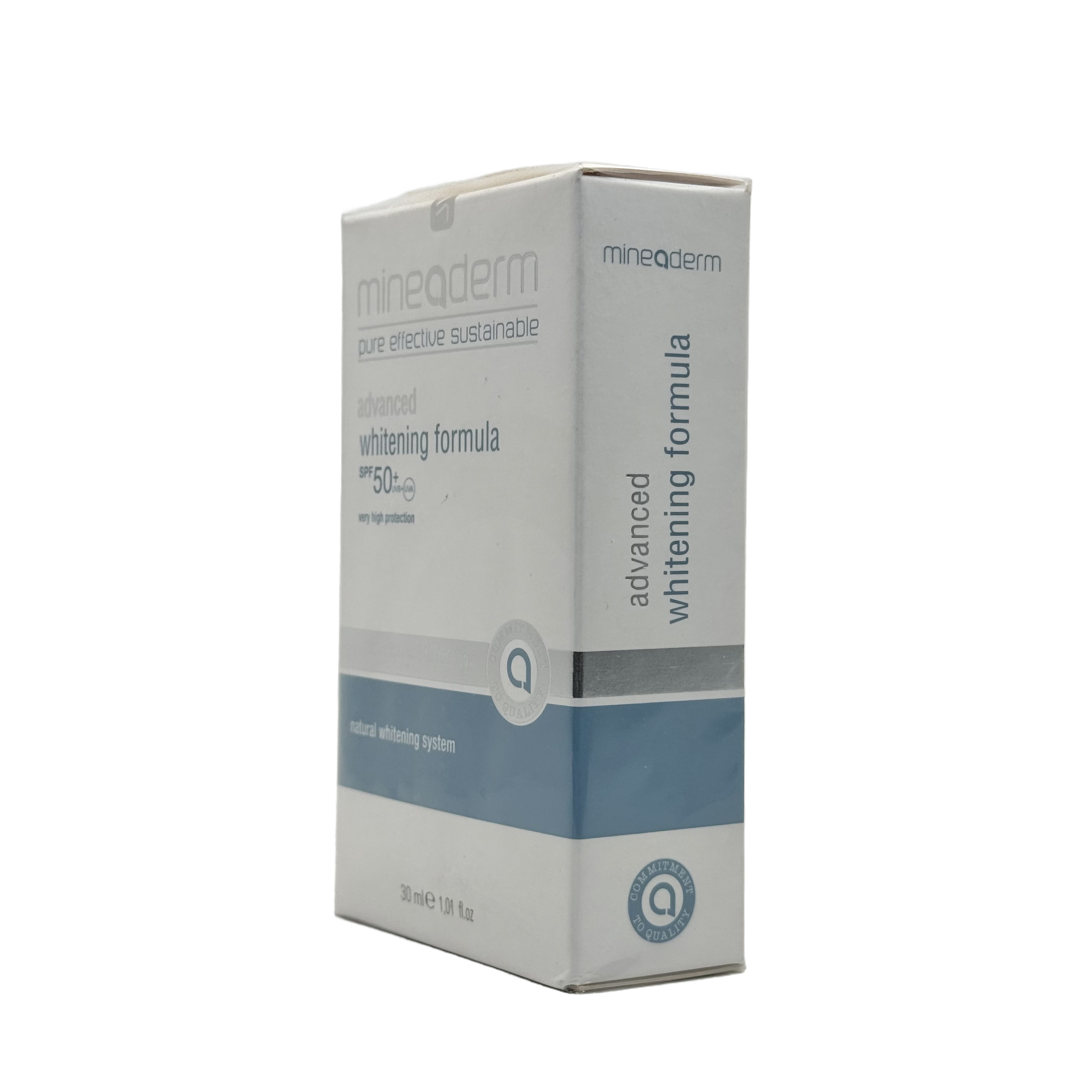 Mineaderm Advanced Whitening Formula SPF 50+ 30ml -  30ml ميناديرم تركيبة التفتيح المتقدمة SPF 50+