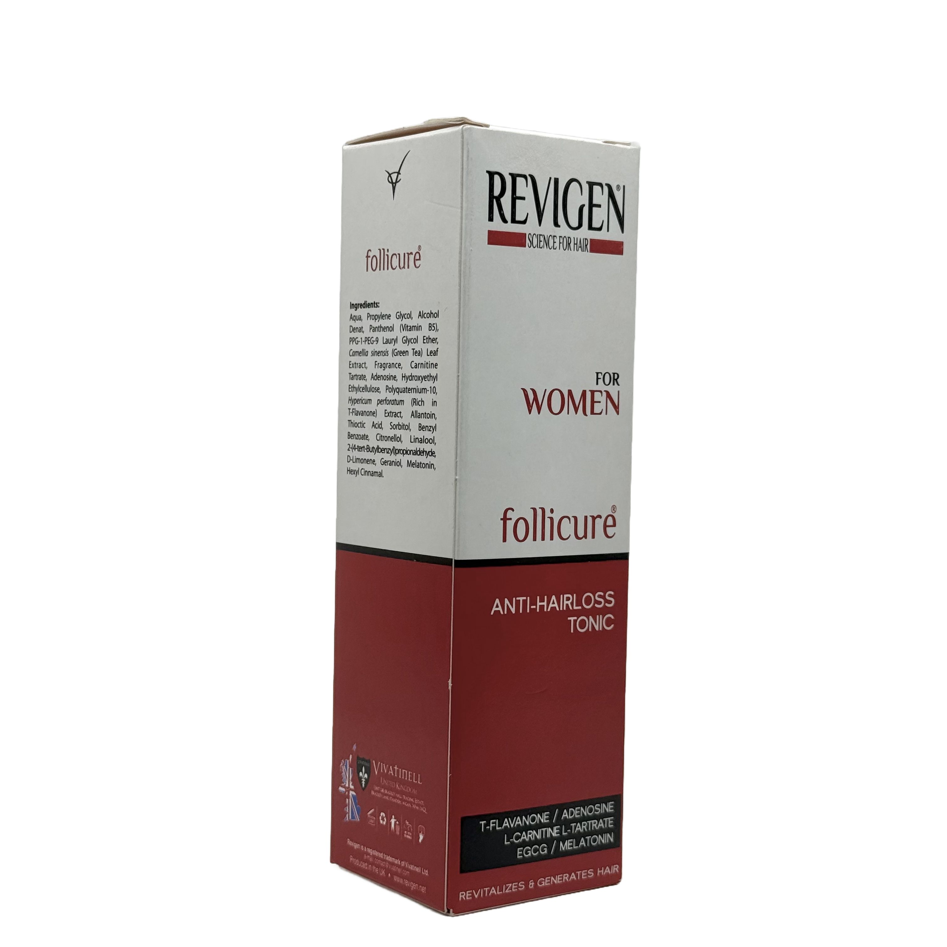 Revigen Follicure Anti Hair Loss Tonic for Women 250 ml - تونك ريفيجين فوليكيور المضاد لتساقط الشعر للنساء 250 مل