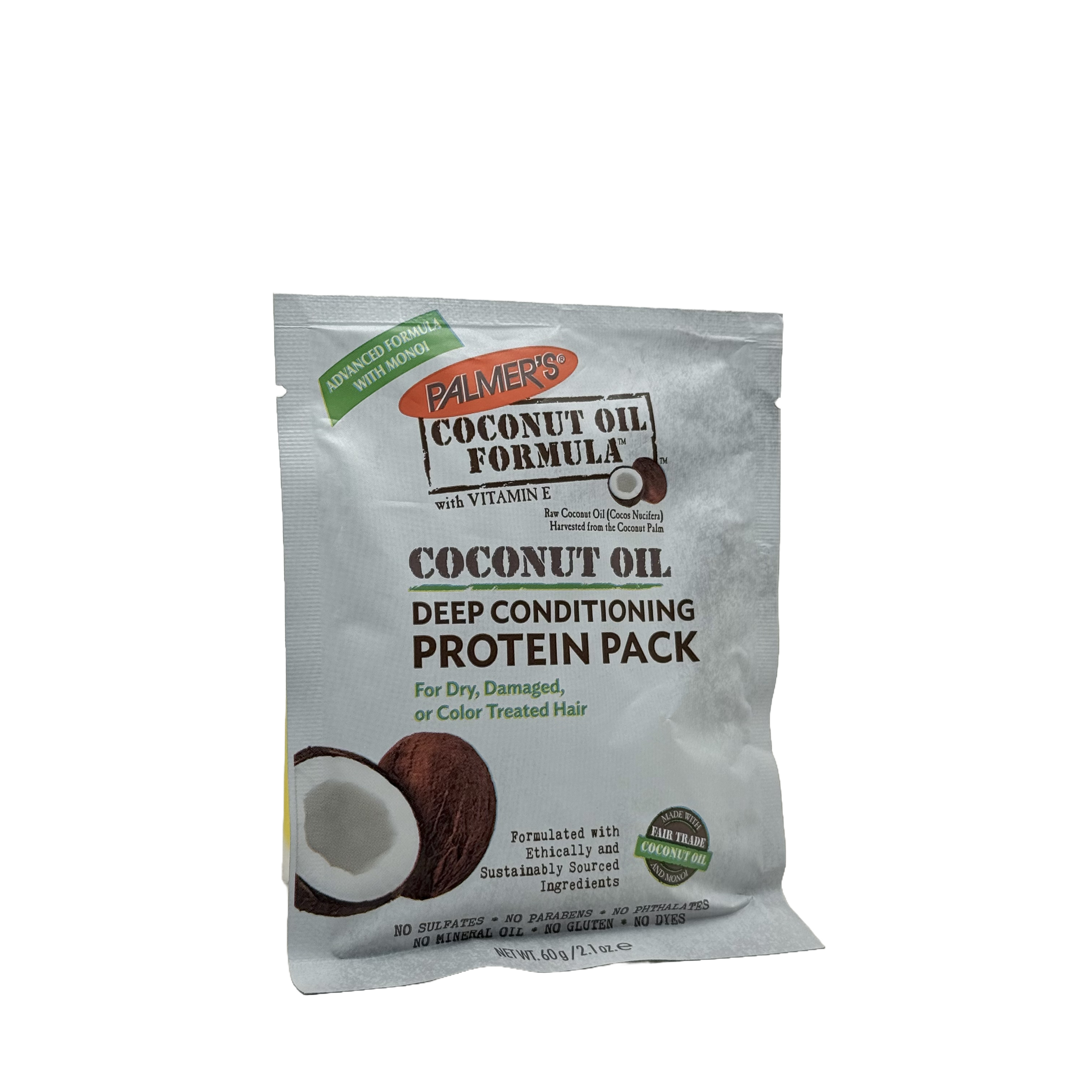 Palmers Coconut Oil Protein Pack 60 g - ماسك بالمرز بزيت جوز الهند والبروتين 60 غرام