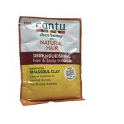 Cantu Deep Nourishing Hair & Scalp Masque with Rhassoul Clay 42 g - كانتو ماسك مغذي عميق للشعر وفروة الرأس بطين الغاسول 42 غرام