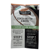 Palmers Cocoa Butter And Biotin 2 Step Hair Mask 30 ml - ماسك بالمرز بزبدة الكاكاو والبيوتين للشعر بخطوتين 30 مل
