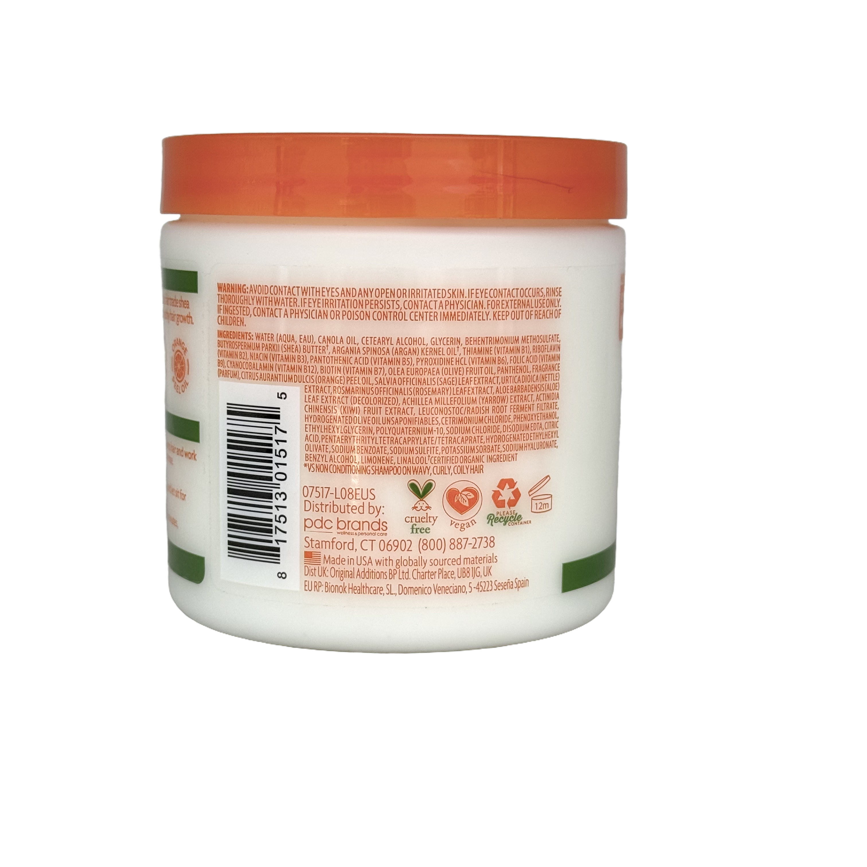 Cantu Argan Oil Leave-In Conditioning Repair Cream 453 g - كانتو كريم إصلاح وبلسم يترك على الشعر بزيت الأرجان 453 غرام