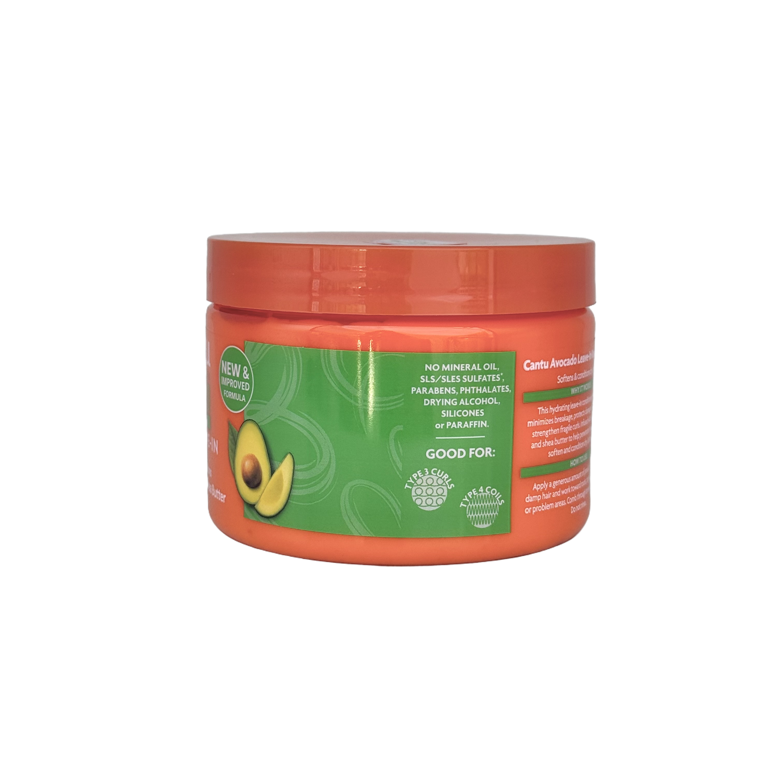 Cantu Avocado Hydrating Leave-In Repair Cream 340 g - كانتو كريم إصلاح وترطيب يترك على الشعر بالأفوكادو 340 غرام