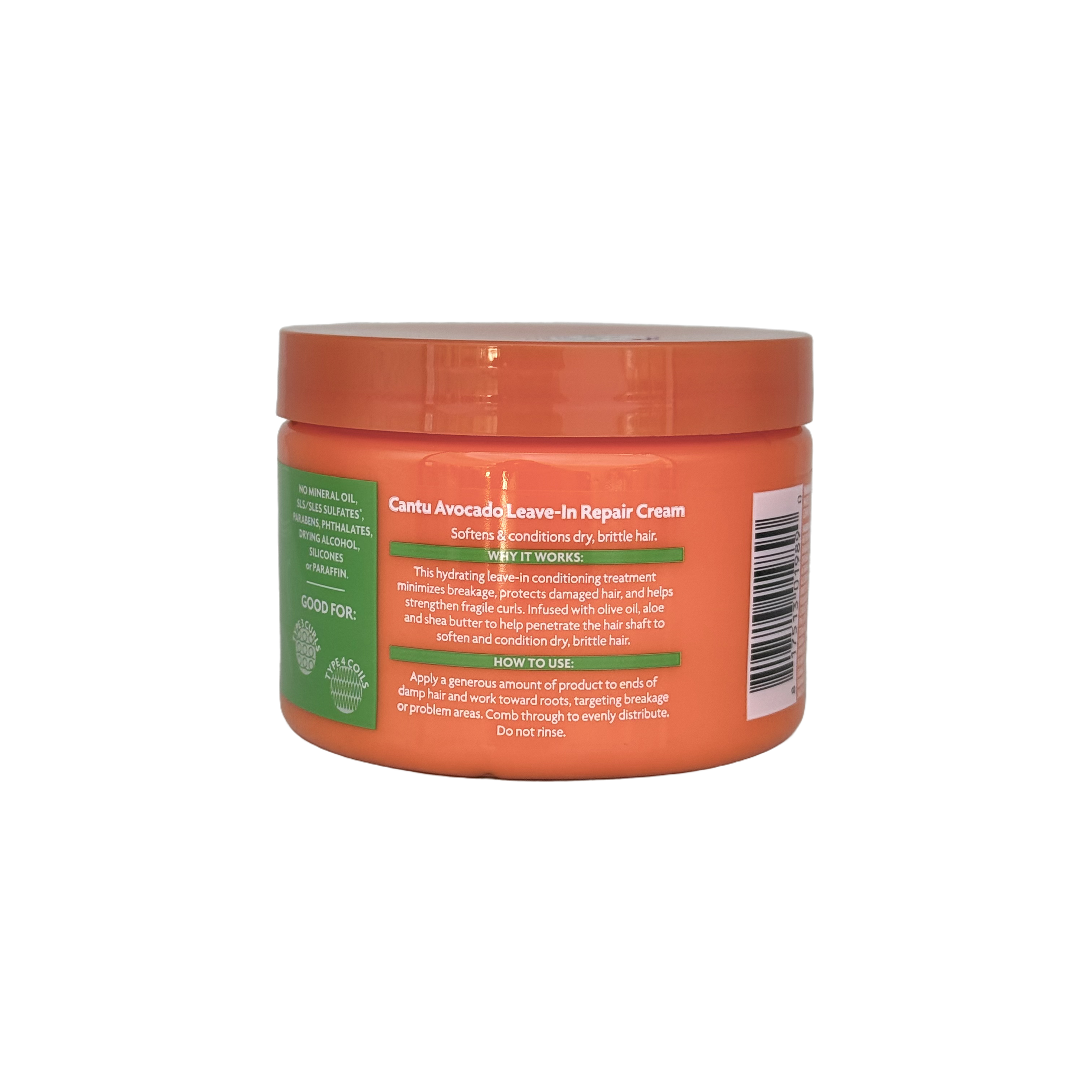 Cantu Avocado Hydrating Leave-In Repair Cream 340 g - كانتو كريم إصلاح وترطيب يترك على الشعر بالأفوكادو 340 غرام