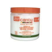 Cantu Leave-In Conditioning Repair Cream 453 g - كانتو كريم إصلاح وبلسم يترك على الشعر 453 غرام