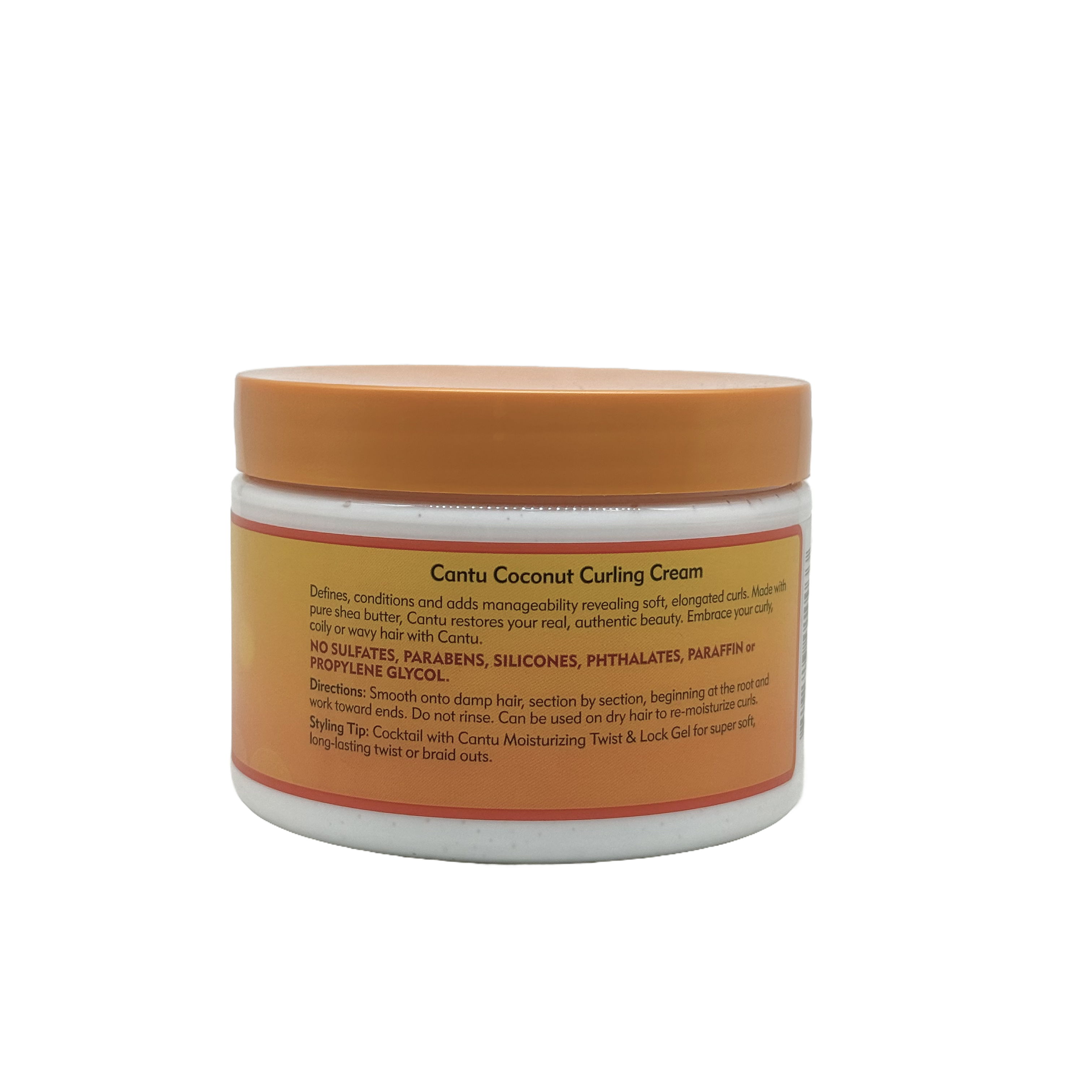 Cantu Coconut Curling Cream 340 g - كانتو كريم جوز الهند لتجعيد الشعر 340 غرام
