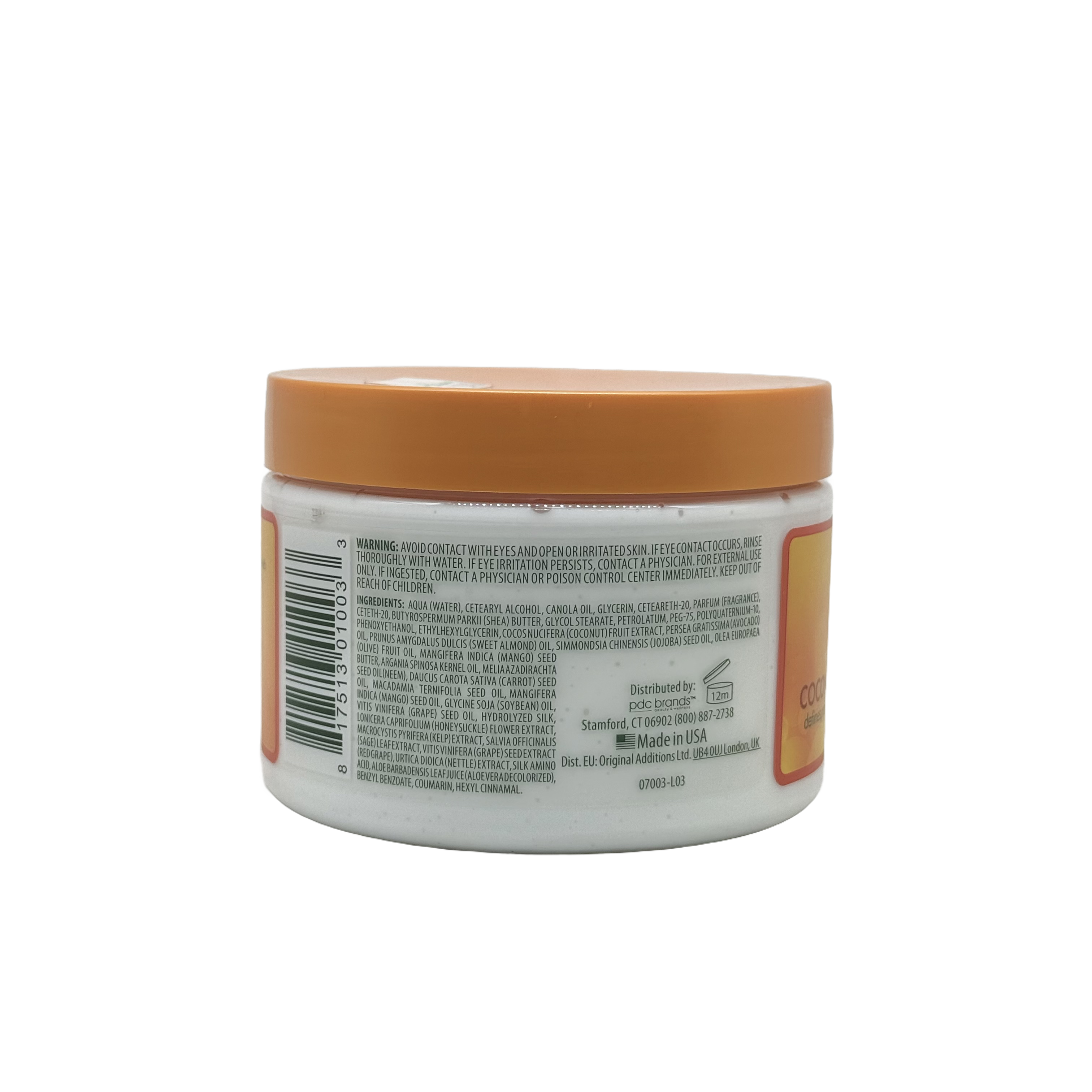 Cantu Coconut Curling Cream 340 g - كانتو كريم جوز الهند لتجعيد الشعر 340 غرام
