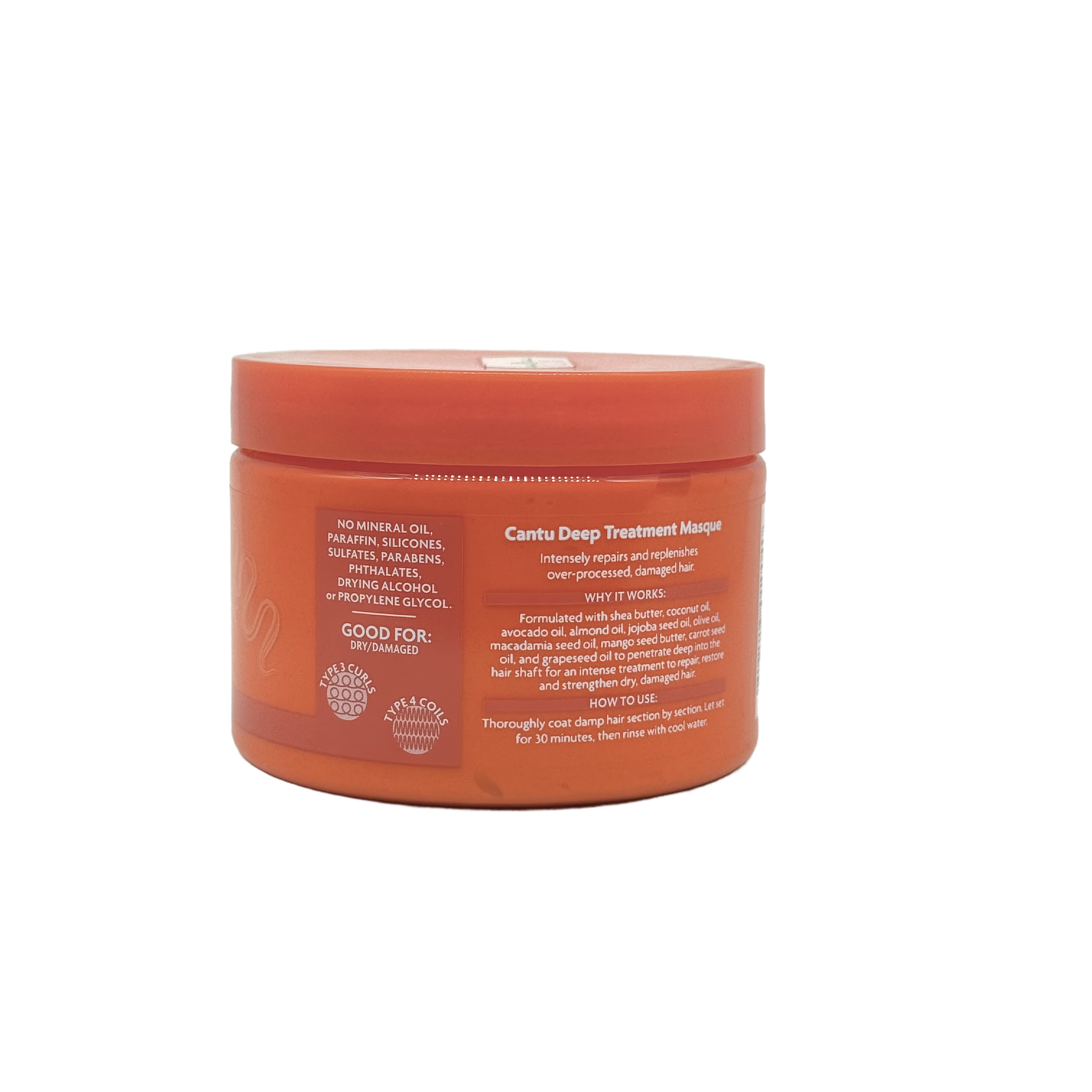 Cantu Deep Treatment Hair Masque 340 g - ماسك كانتو العلاجي العميق للشعر 340 غرام