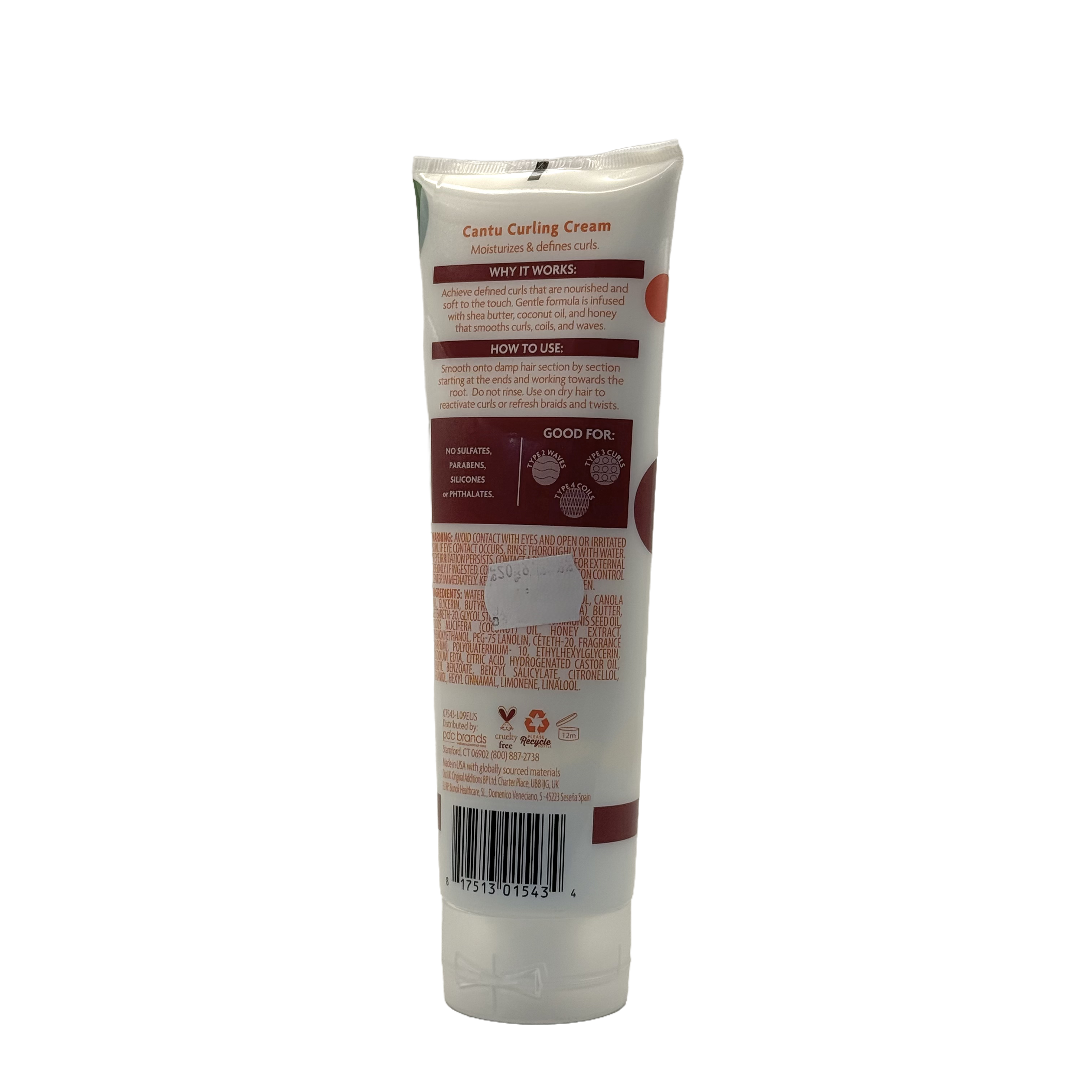 Cantu Kids Curling Cream 236 ml - كانتو كريم تجعيد الشعر للأطفال 236 مل
