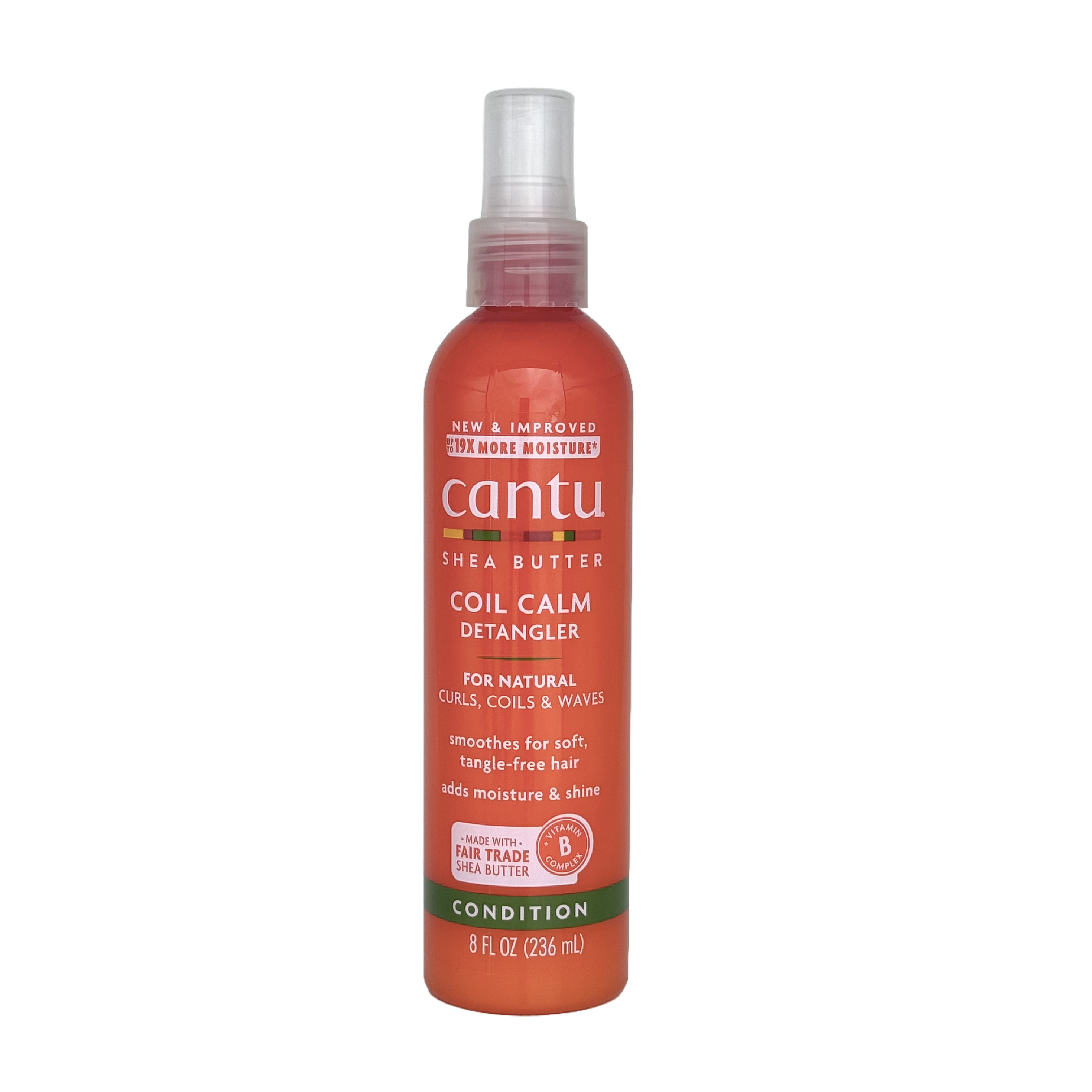 Cantu Coil Calm Detangler 236 ml - كانتو بخاخ فك تشابك الشعر كويل كالم 236 مل