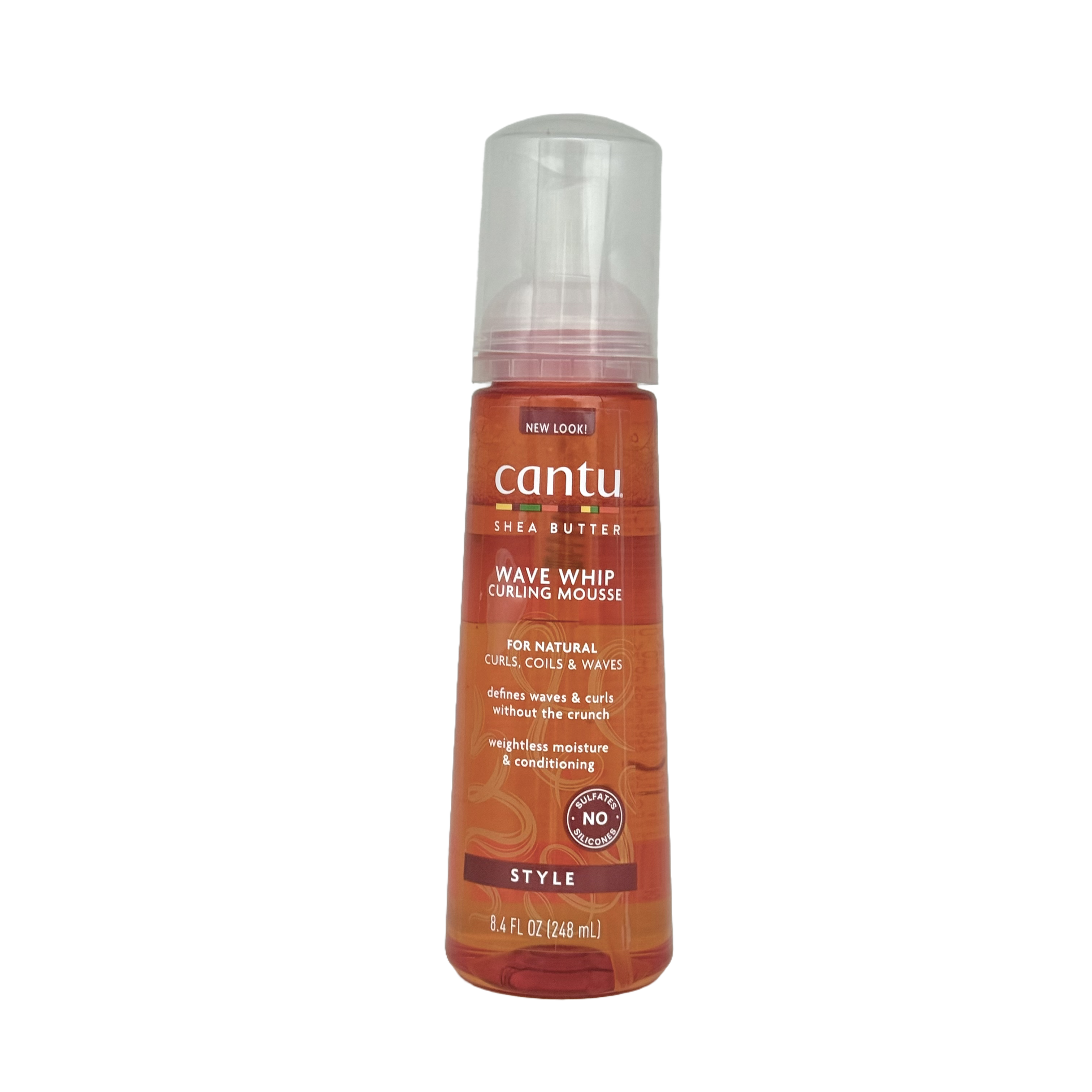 Cantu Wave Whip Curling Mousse 248 ml - كانتو موس ويف ويب لتجعيد الشعر 248 مل