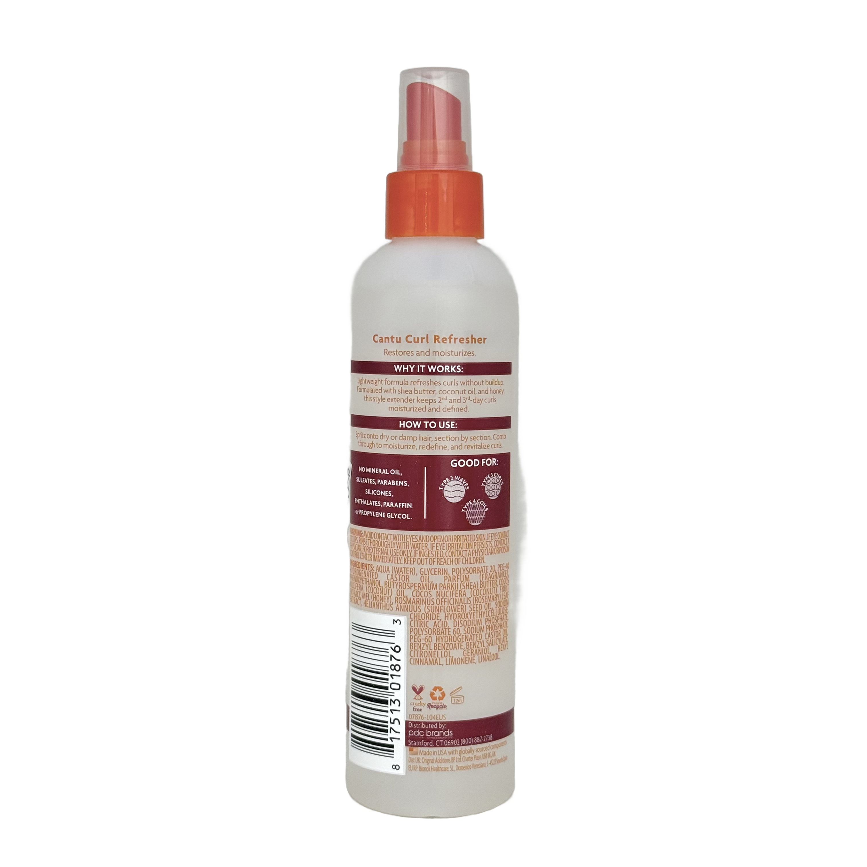Cantu Care For Kids Curl Refresher 237ml - كانتو كير فور كيدز بخاخ منعش لتجديد الكيرلز 237 مل
