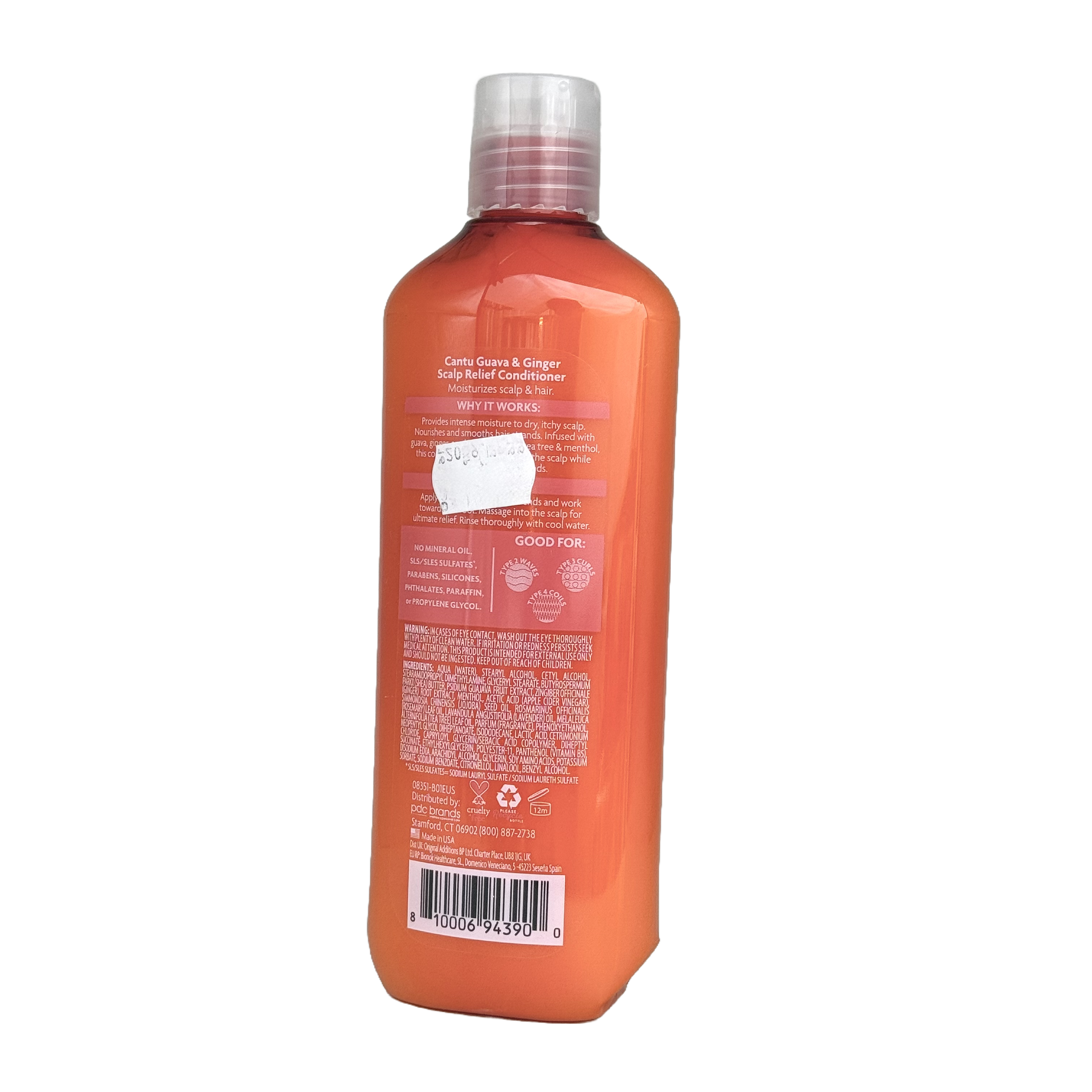 Cantu Guava Scalp Relief Conditioner 400 ml - كانتـو بلسم تهدئة فروة الرأس بالجوافة 400 مل