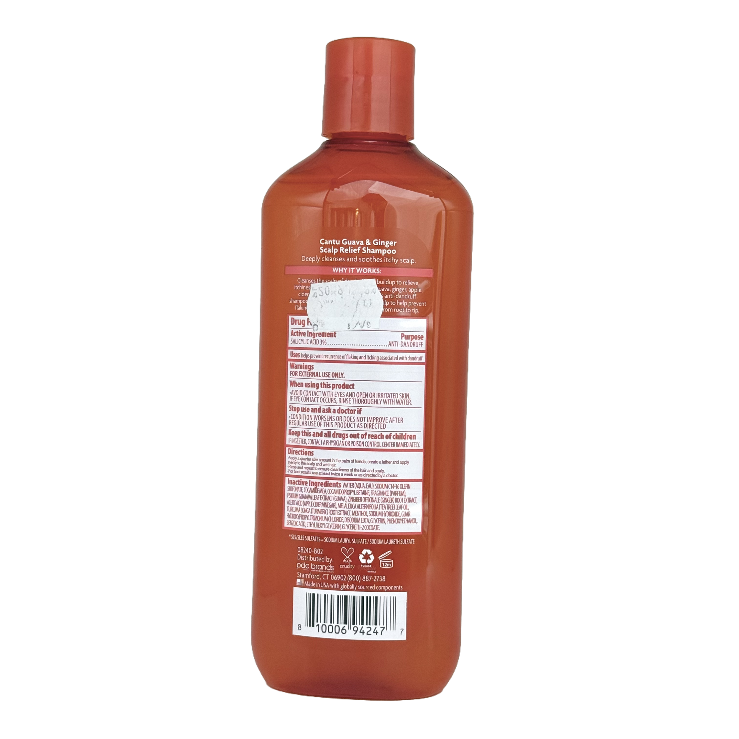 Cantu Guava Scalp Relief Shampoo 400 ml - كانتـو شامبو تهدئة فروة الرأس بالجوافة 400 مل
