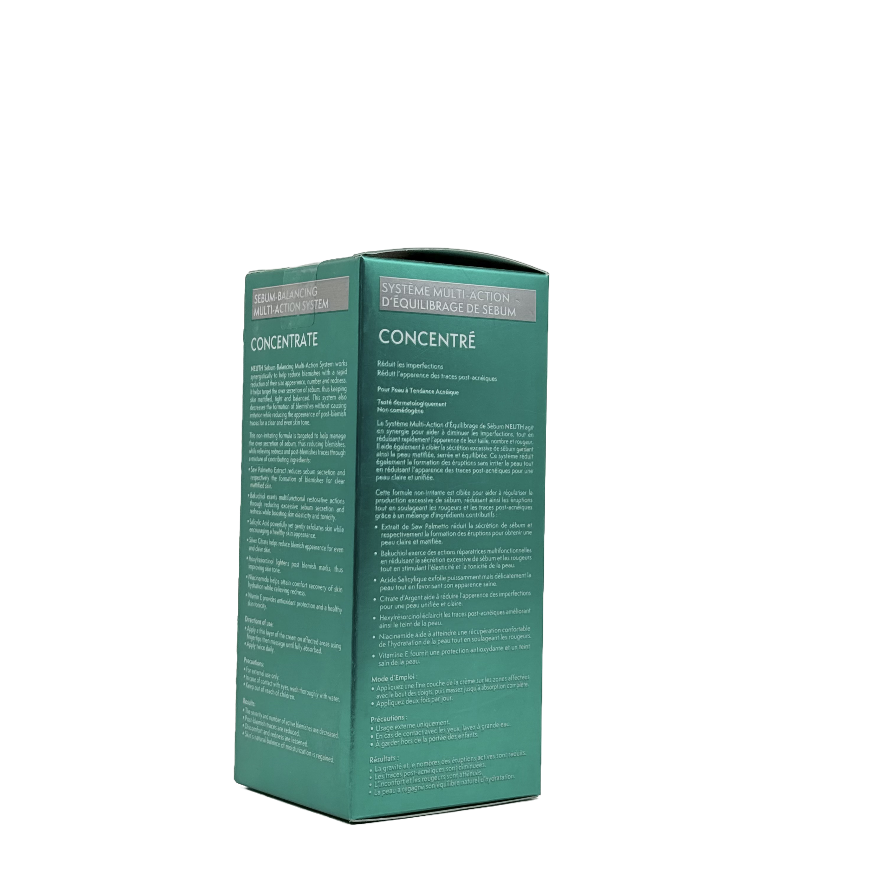 Neuth Sebum Balancing Multi Action System Concentrate - نيوث كريم مركز موازن لإفراز الدهون متعدد المفعول