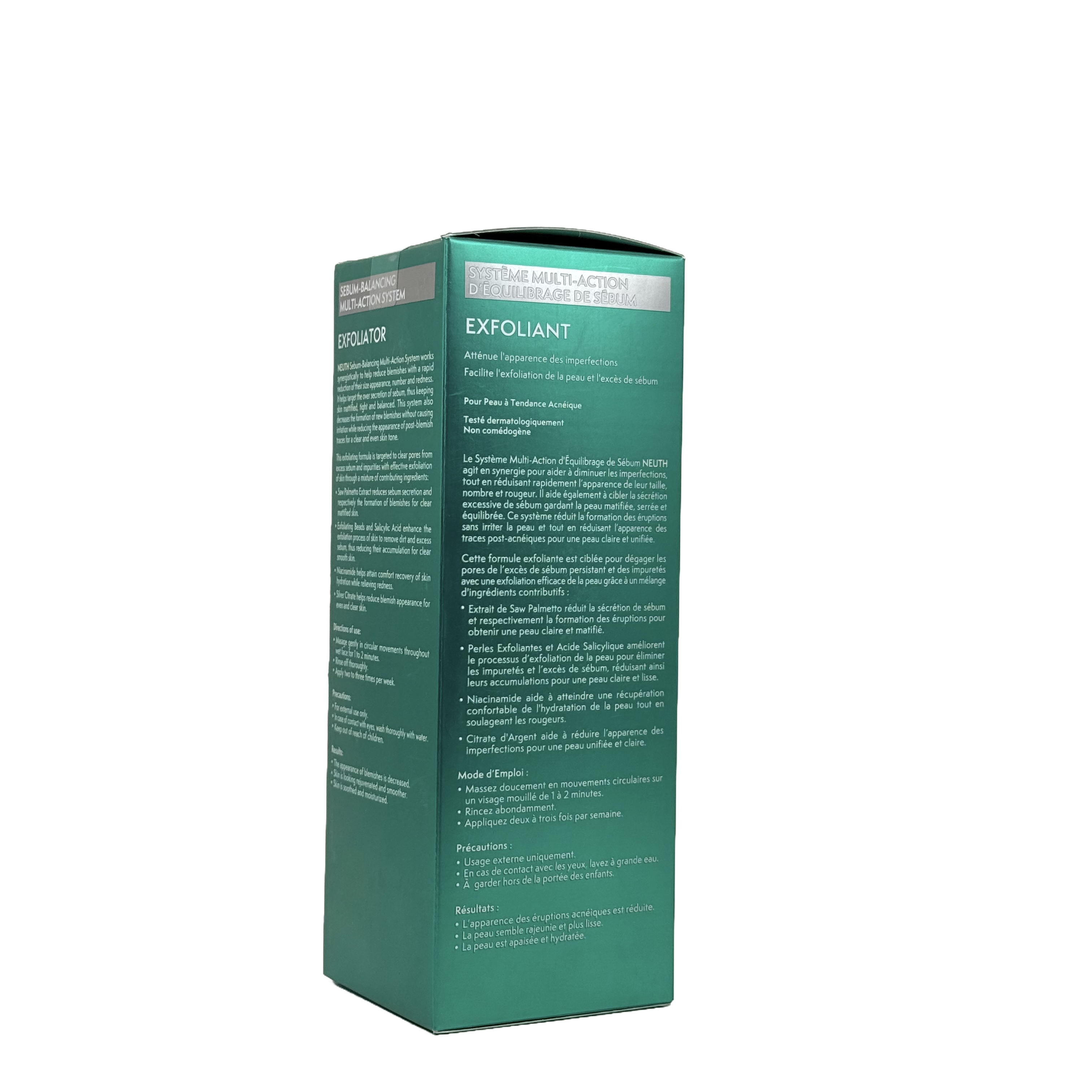 Neuth Sebum Balancing Multi Action System Exfoliator - نيوث مقشر موازن لإفراز الدهون متعدد المفعول
