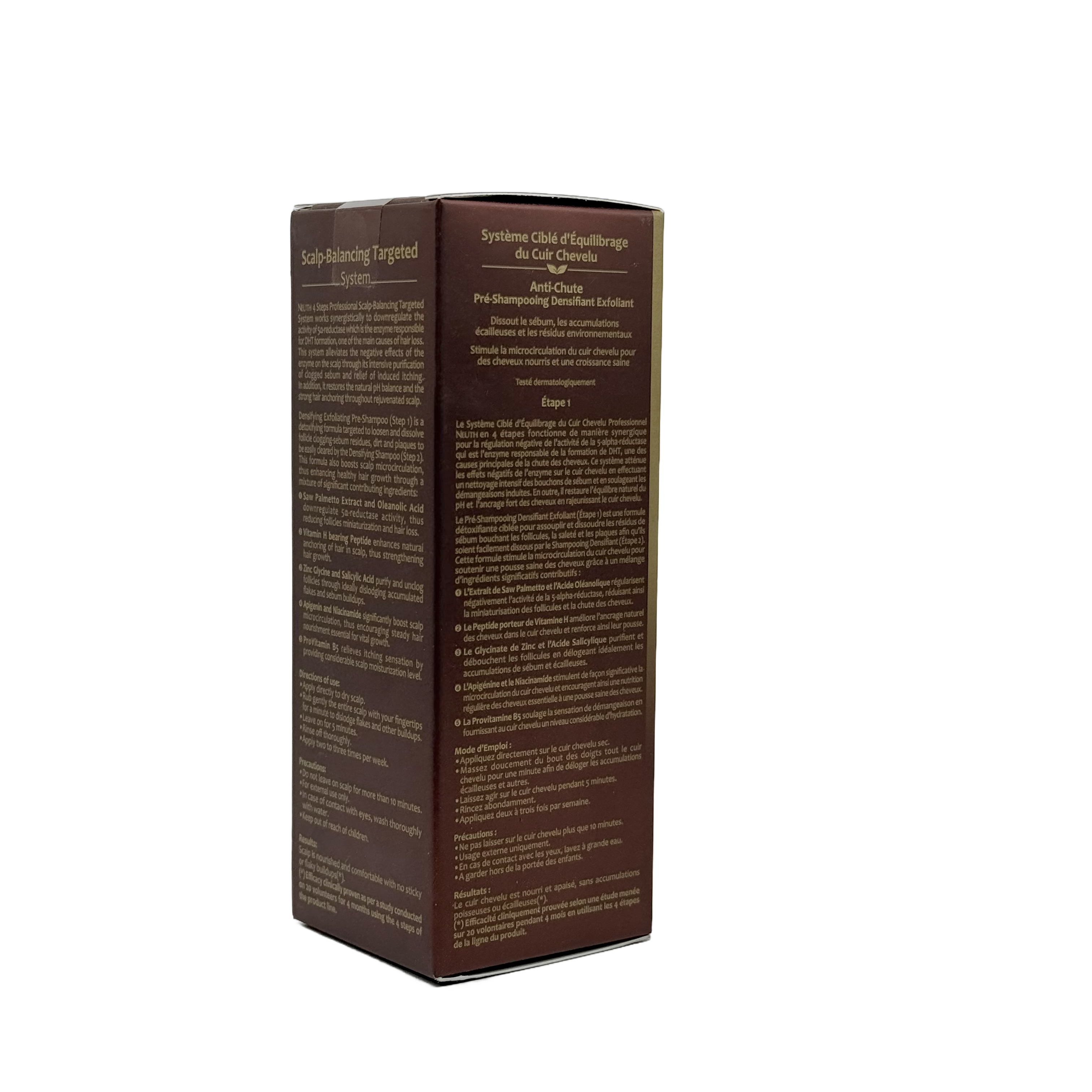 Neuth Anti-Hair Loss Densifying Exfoliating Pre-Shampoo Scalp Balancing Targeted System Step 1 55 ml - نيوث مقشر مكثف لفروة الرأس قبل الشامبو موازن ضد تساقط الشعر الخطوة الأولى 55 مل
