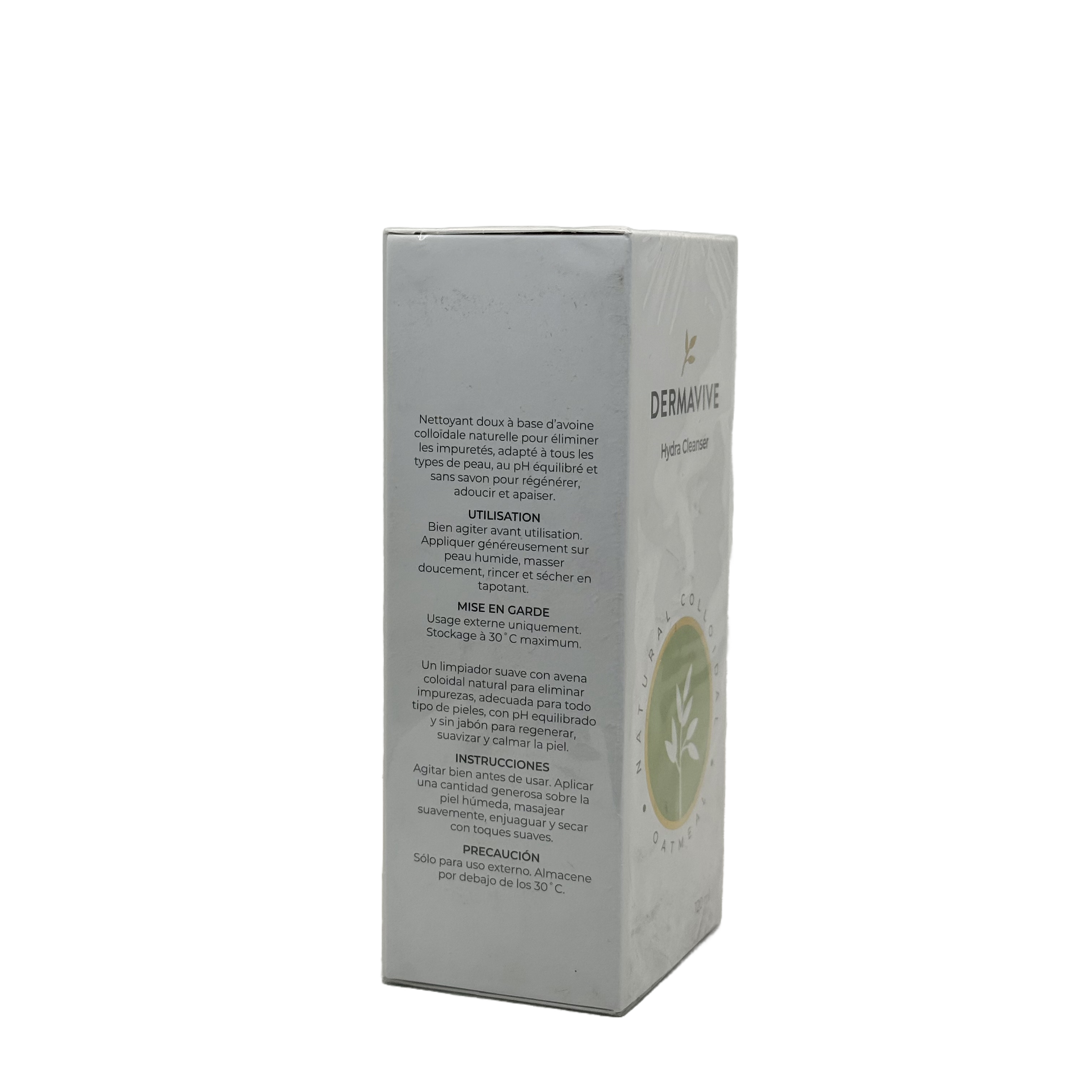 Dermavive Hydra Cleanser Hydrating Face & Body Wash 120ml - ديرمافايف هيدرا كلينزر غسول مرطب للوجه والجسم 120 مل