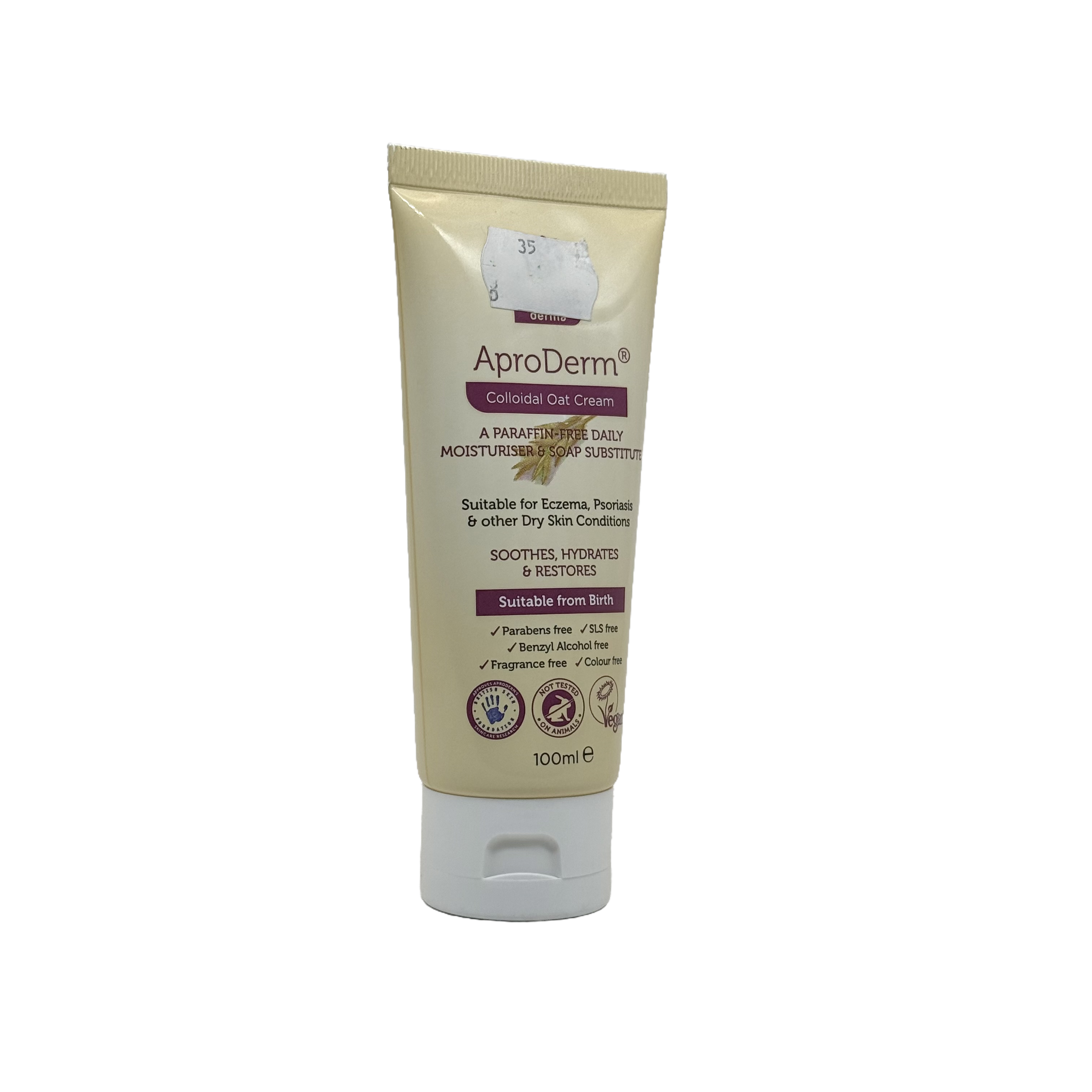 AproDerm Colloidal Oat Cream 100ml - أبروديرم كريم الشوفان الغروي 100 مل
