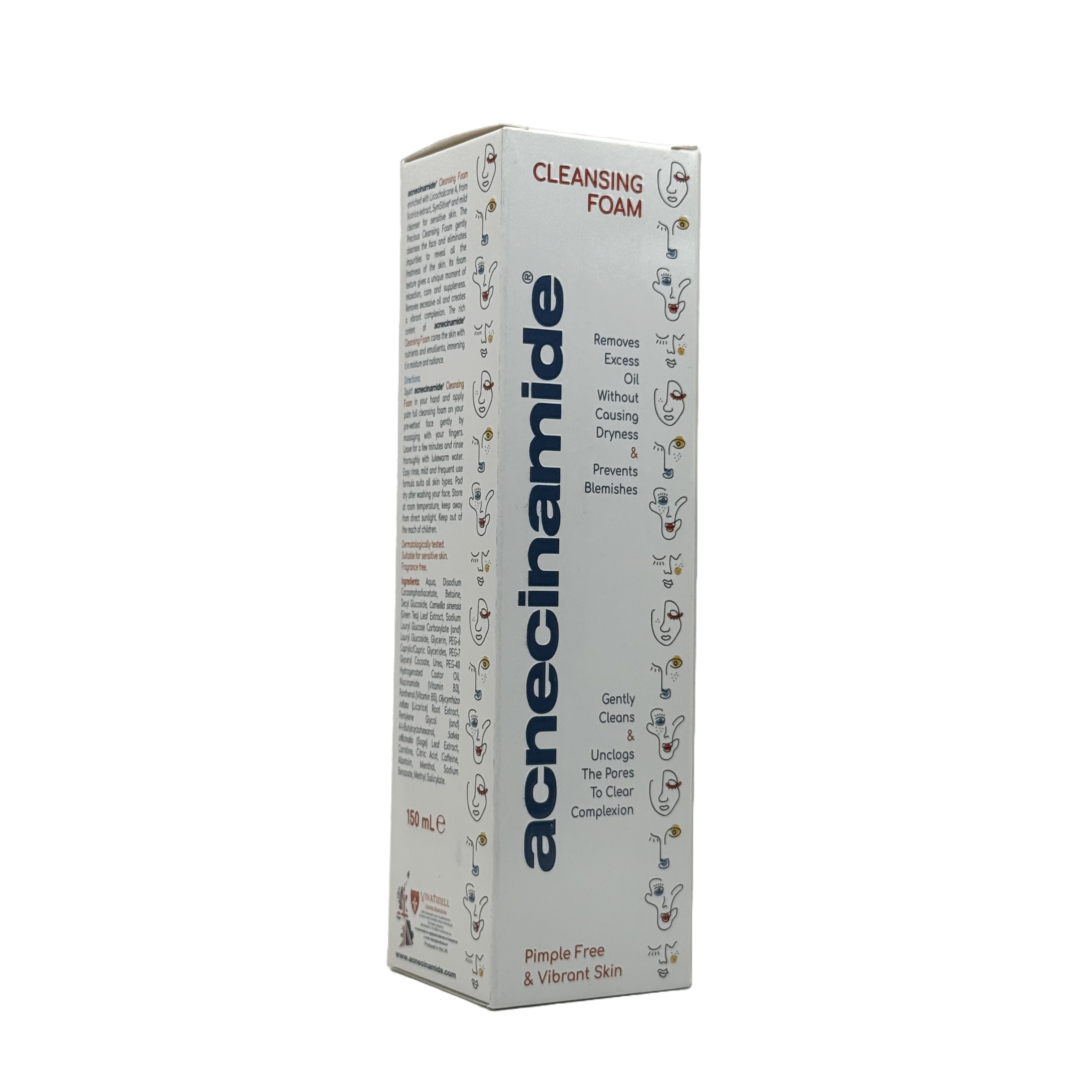 Acnecinamide Cleansing Foam 150ml - أكنيسيناميد غسول رغوي 150 مل